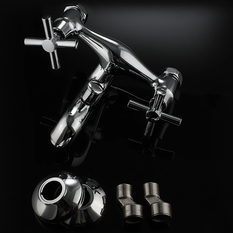 Modern Chrome Bathtub Faucet Spout