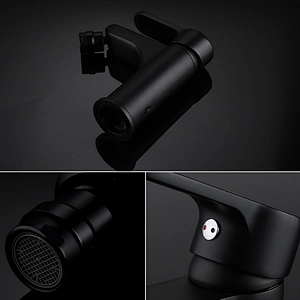 Black Color Brass Chrome Hot And Cold Water Sitting Bidet Faucets