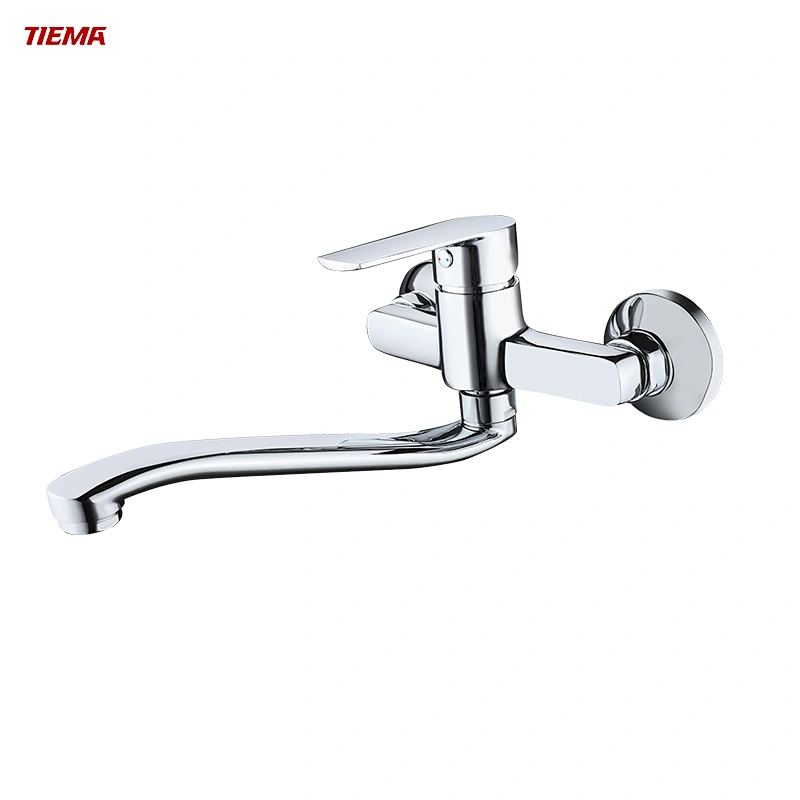 TIEMA Vintage Wall Mount Single Handle Basin Faucet