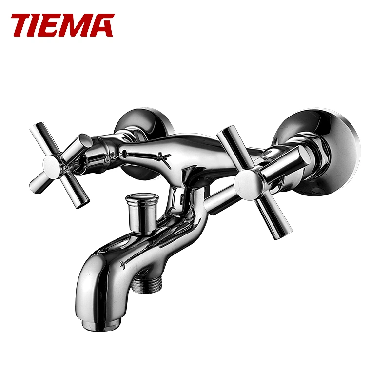 Modern Chrome Bathtub Faucet Spout