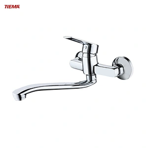 TIEMA Vintage Wall Mount Single Handle Basin Faucet