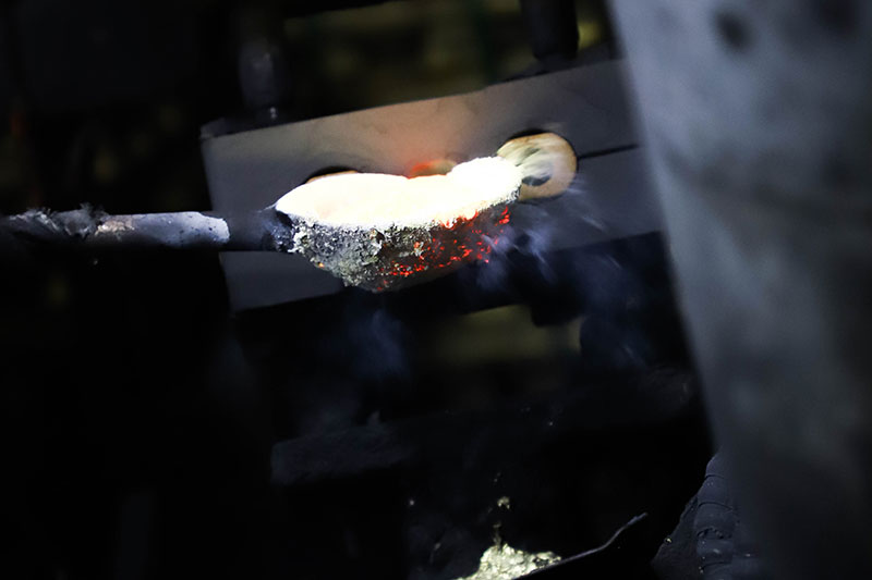 Melting copper