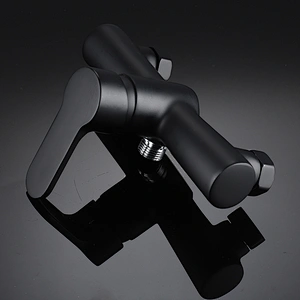 Modern Design Upward Thermostatic Matte Black Bathtub Shower Faucet