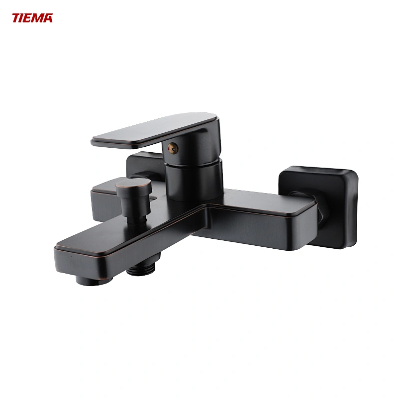 Mezclador de baño de pared TIEMA de 35 mm con ducha de mano a la venta
