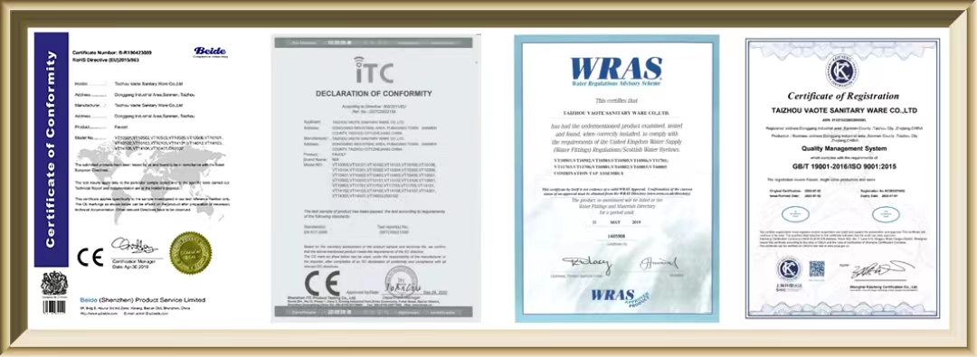 brass tap single angle valve certificate