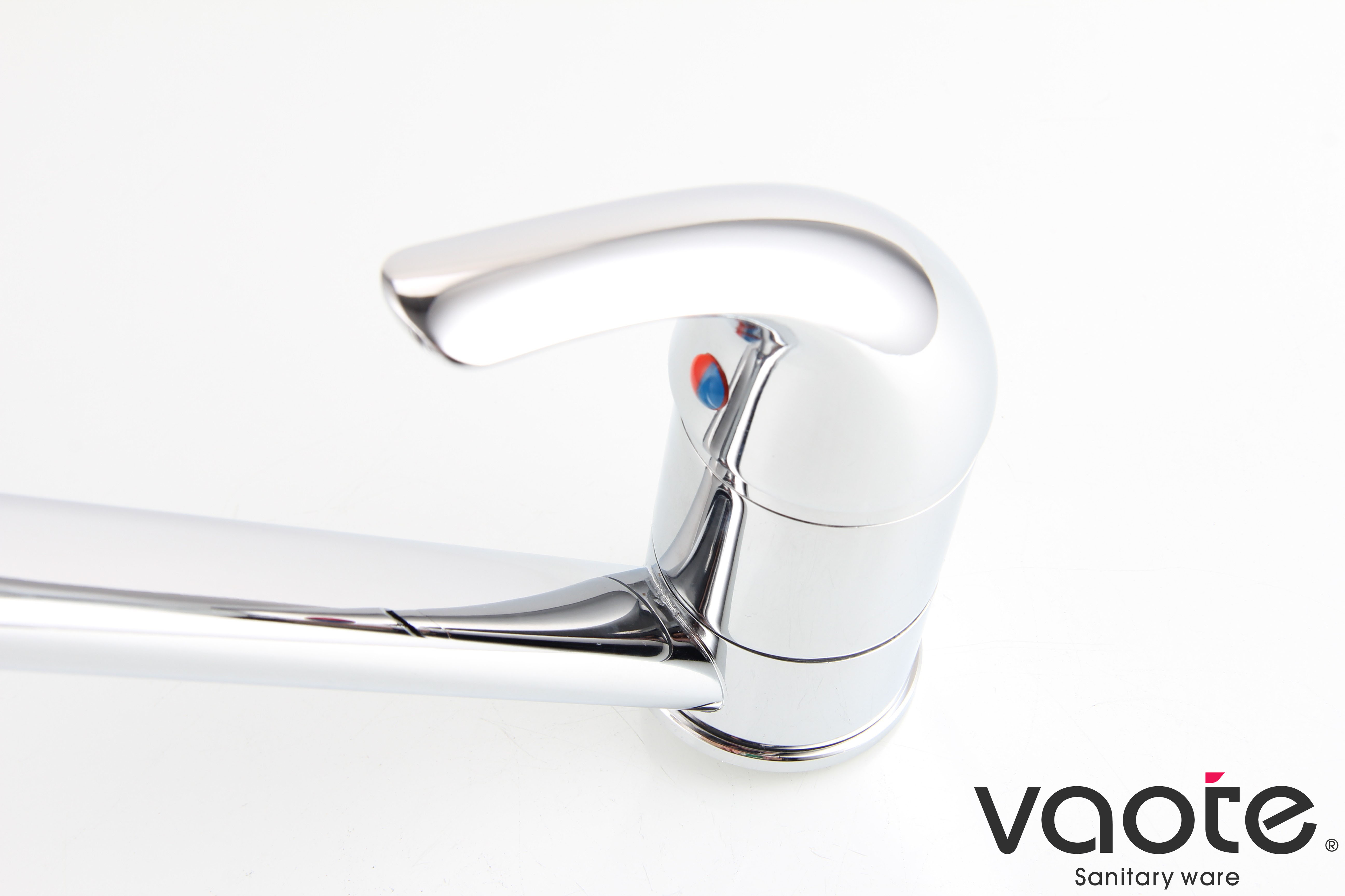 single lever brass body kitchen mixer faucet