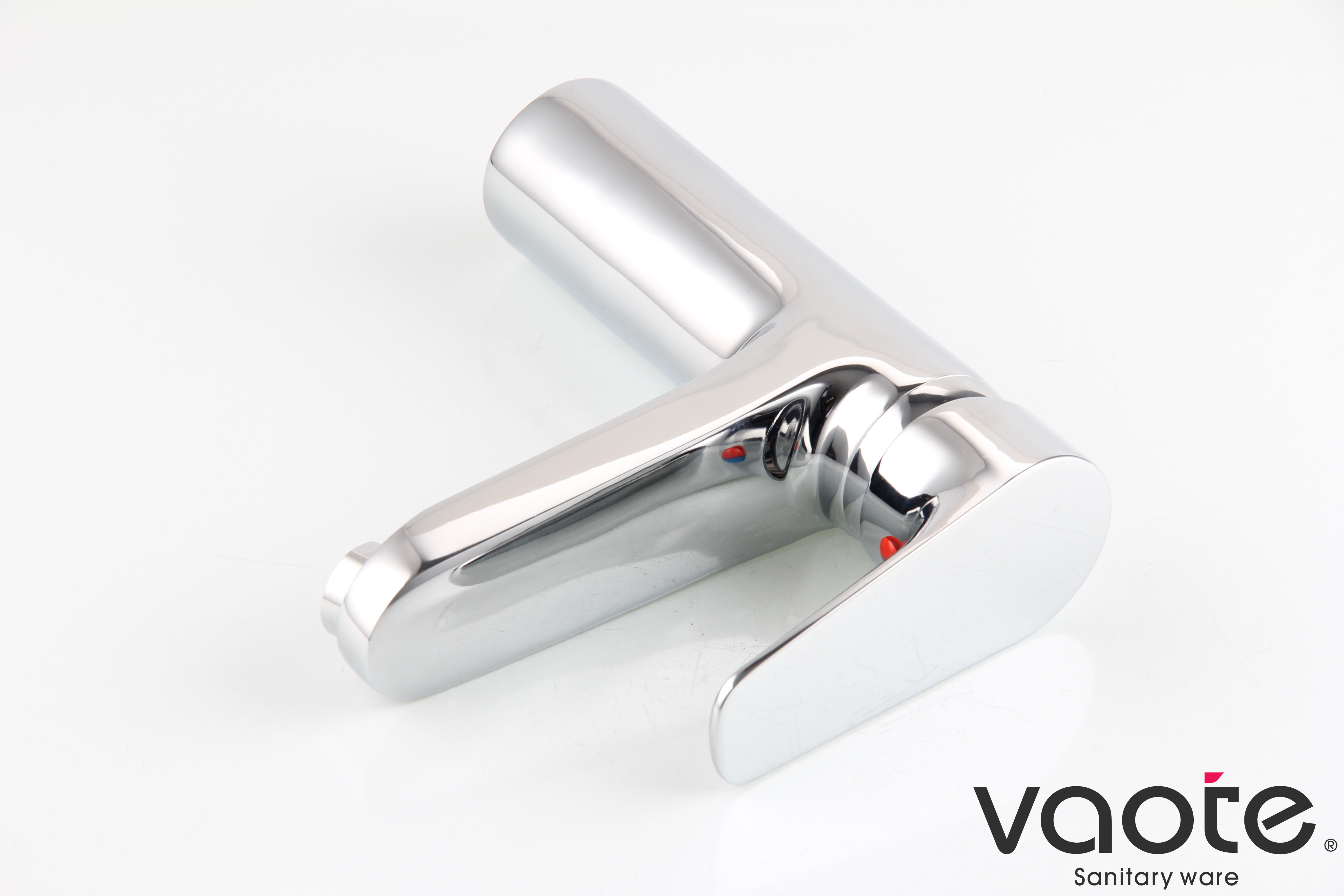 VT17303 single lever deck mounted sanitary ware faucet brass material basin mixer description
