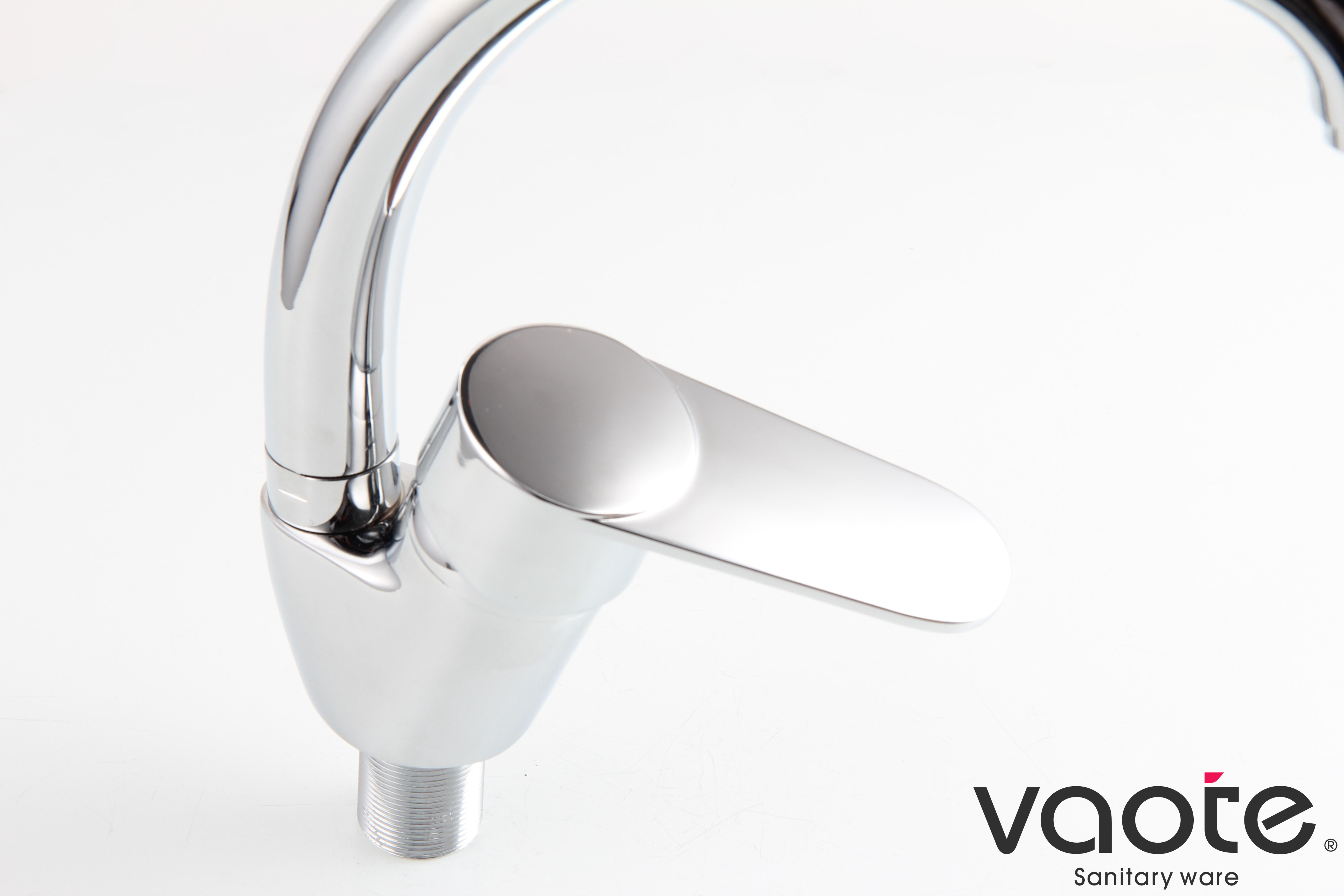 Vaote VT11906 sanitary ware brass material single lever high quality deck mounted sink mixer faucet picture
