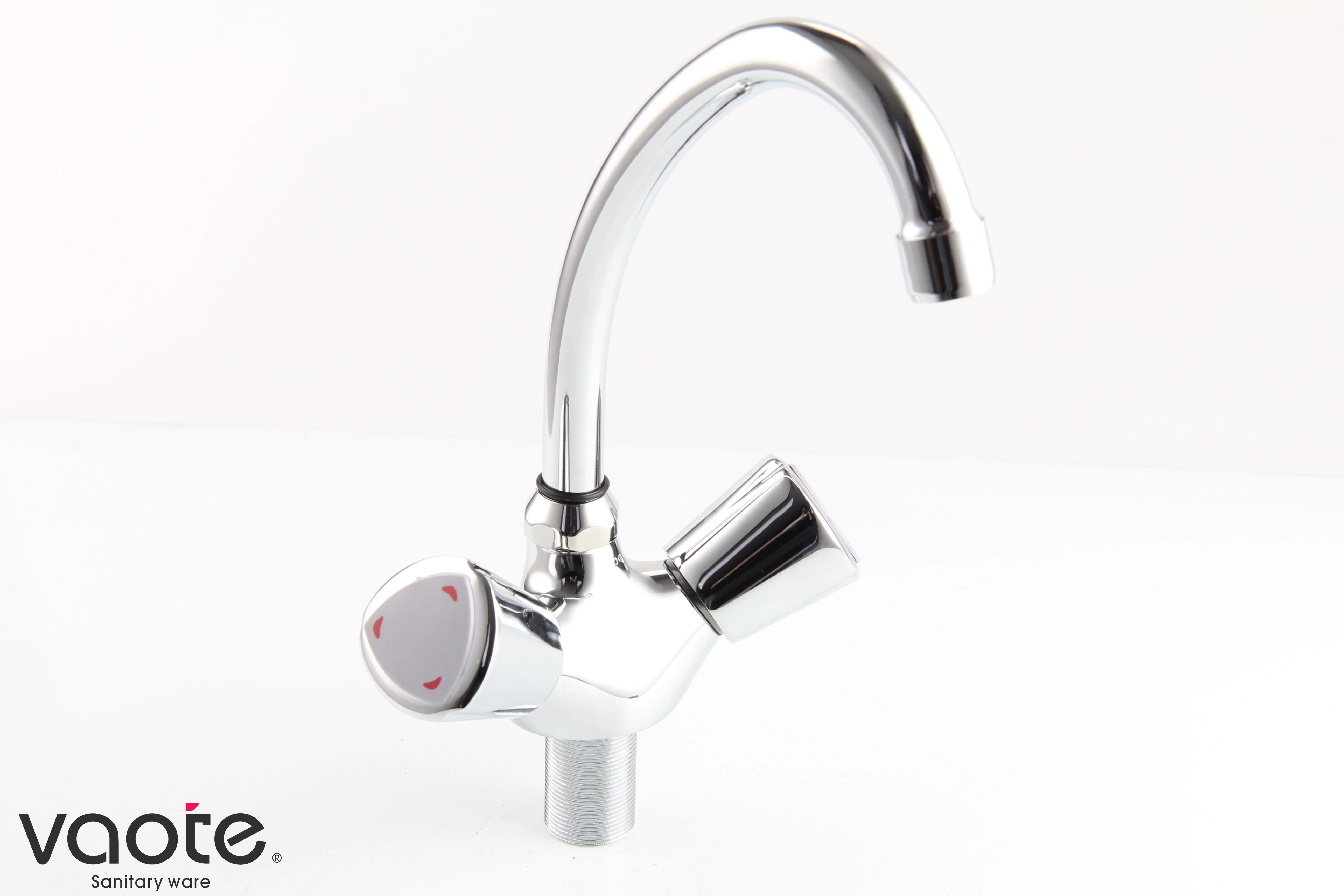 deck mounted brass material faucet