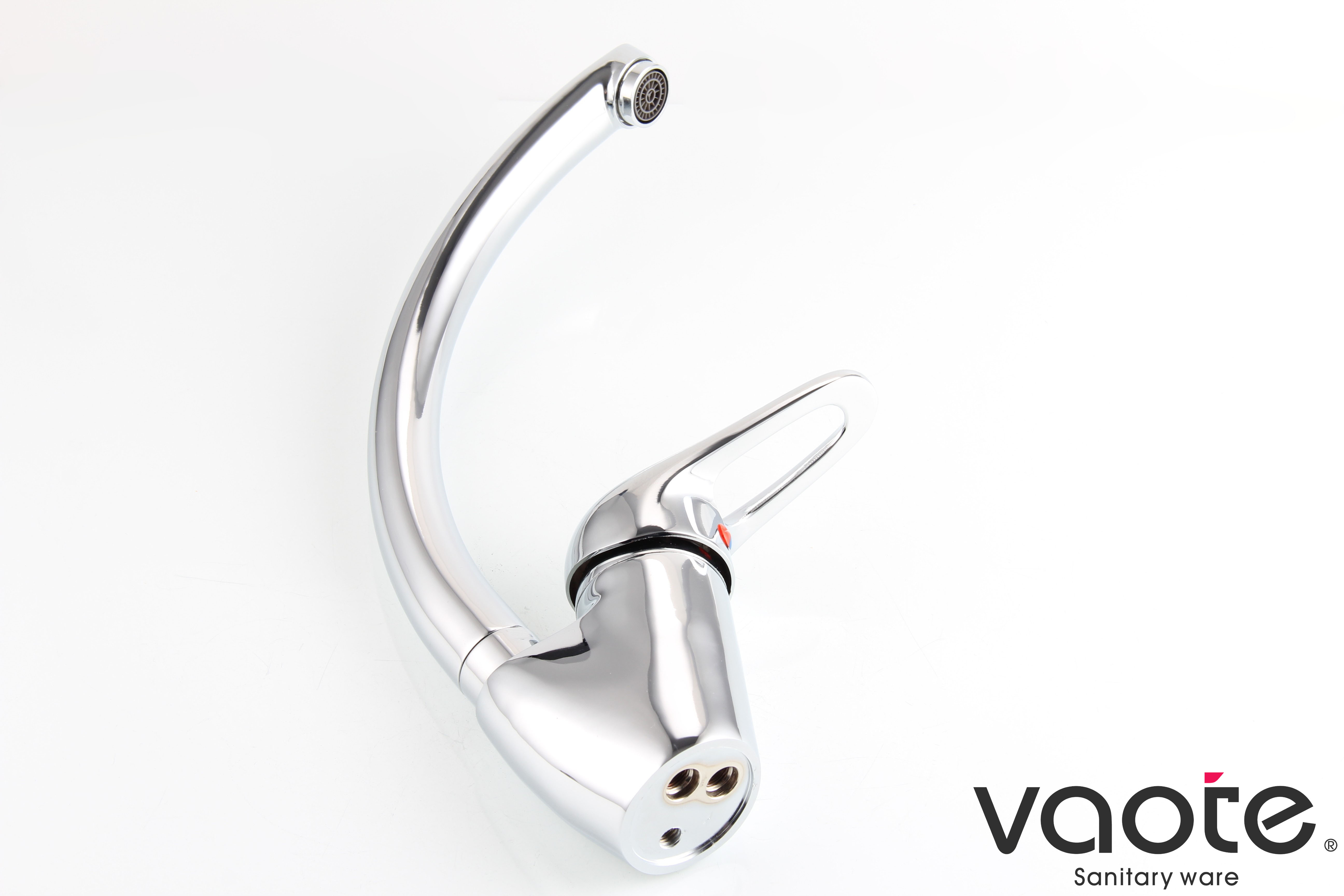 VT12206 sanitary ware high quality deck mounted brass material sink mixer faucet single lever picture