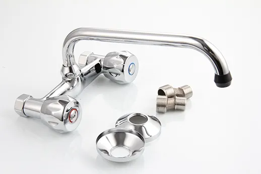 double handle kitchen faucet