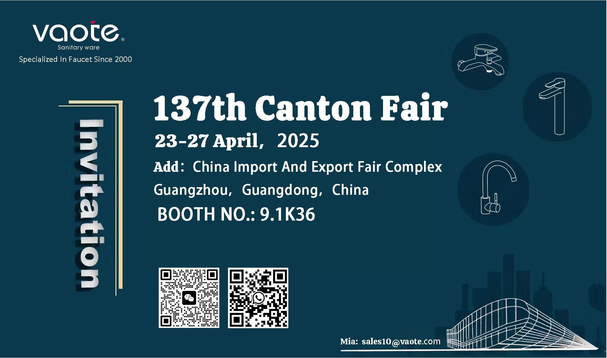 The 137th Canton Fair vaote