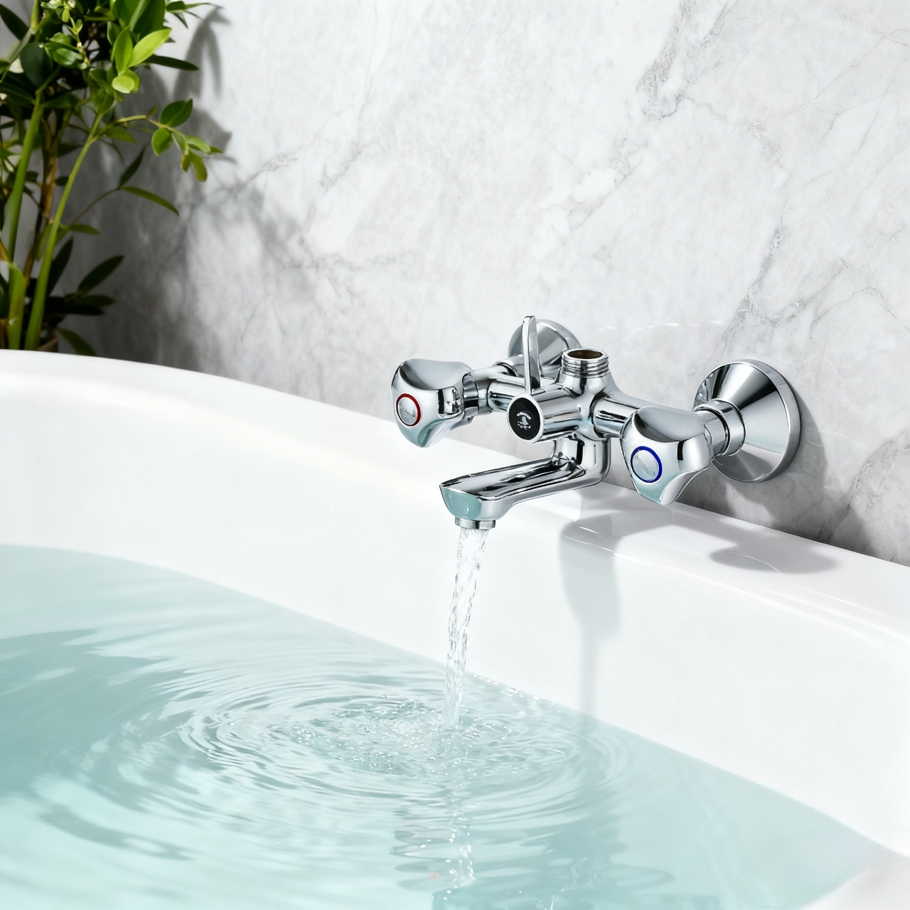 sanitary ware double handle bath mxier