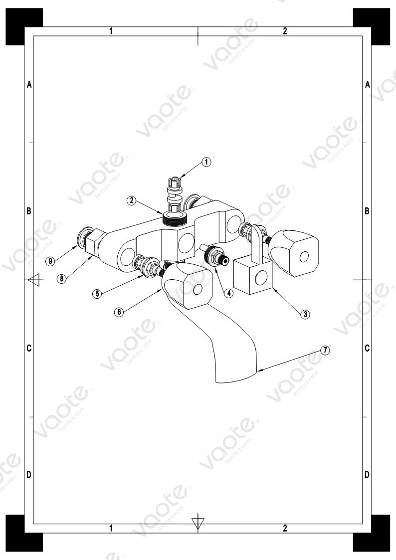 the structure of faucet