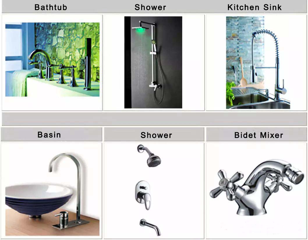 faucet product introduction structure type