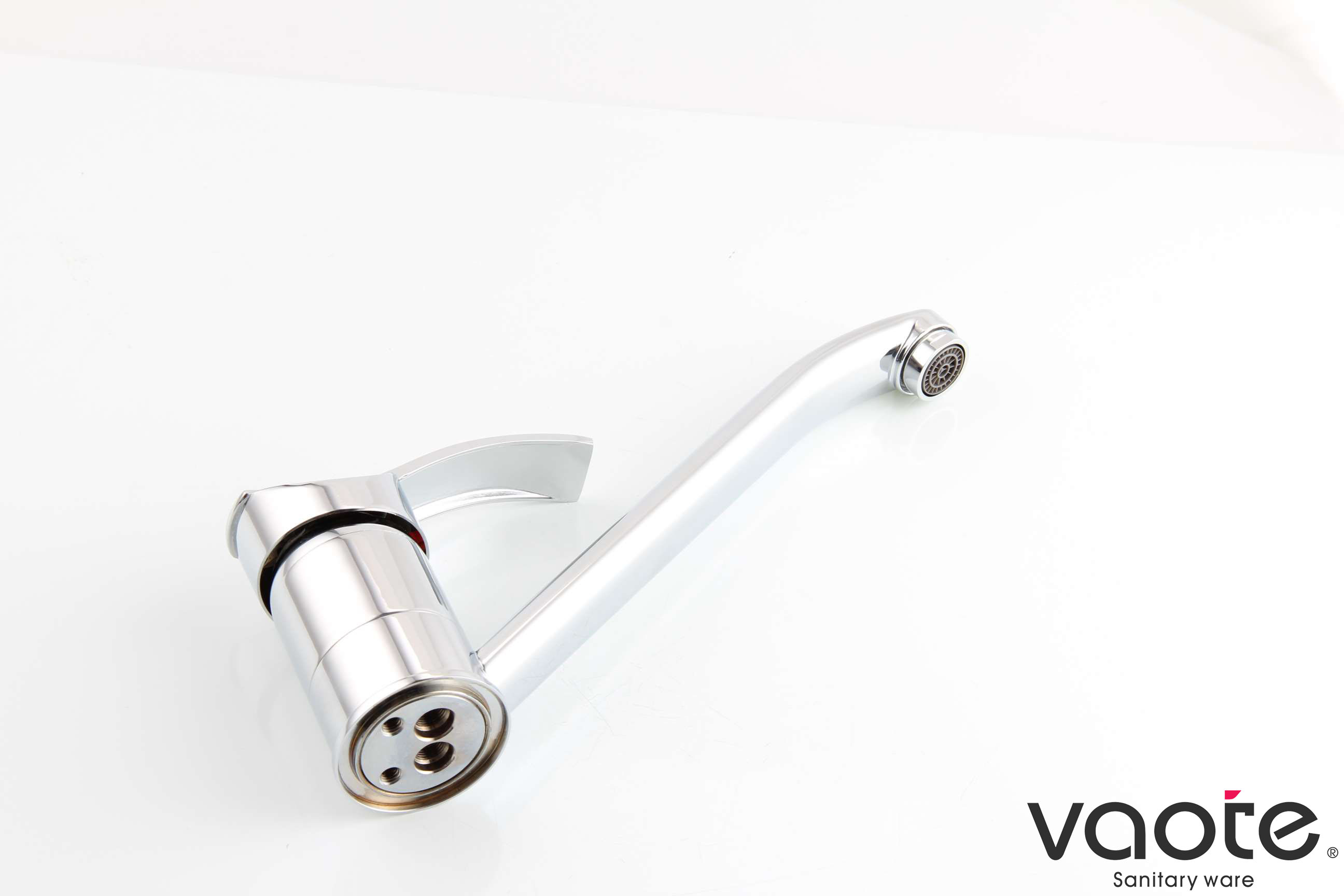 single lever brass material kitchen mixer