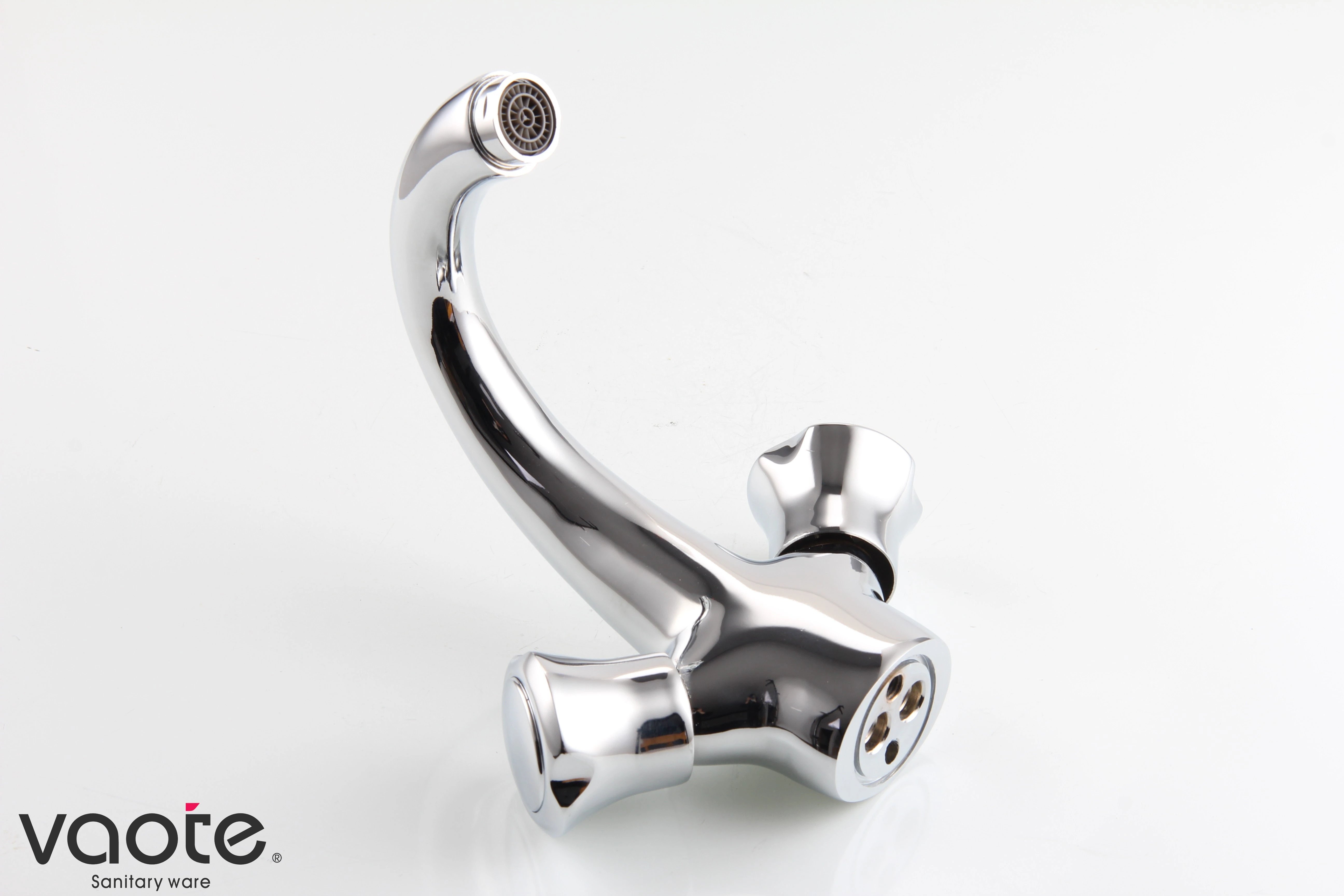 double handle basin mixer faucet