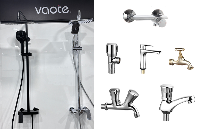 kitchen, bathroom faucet, angle valves, shower set