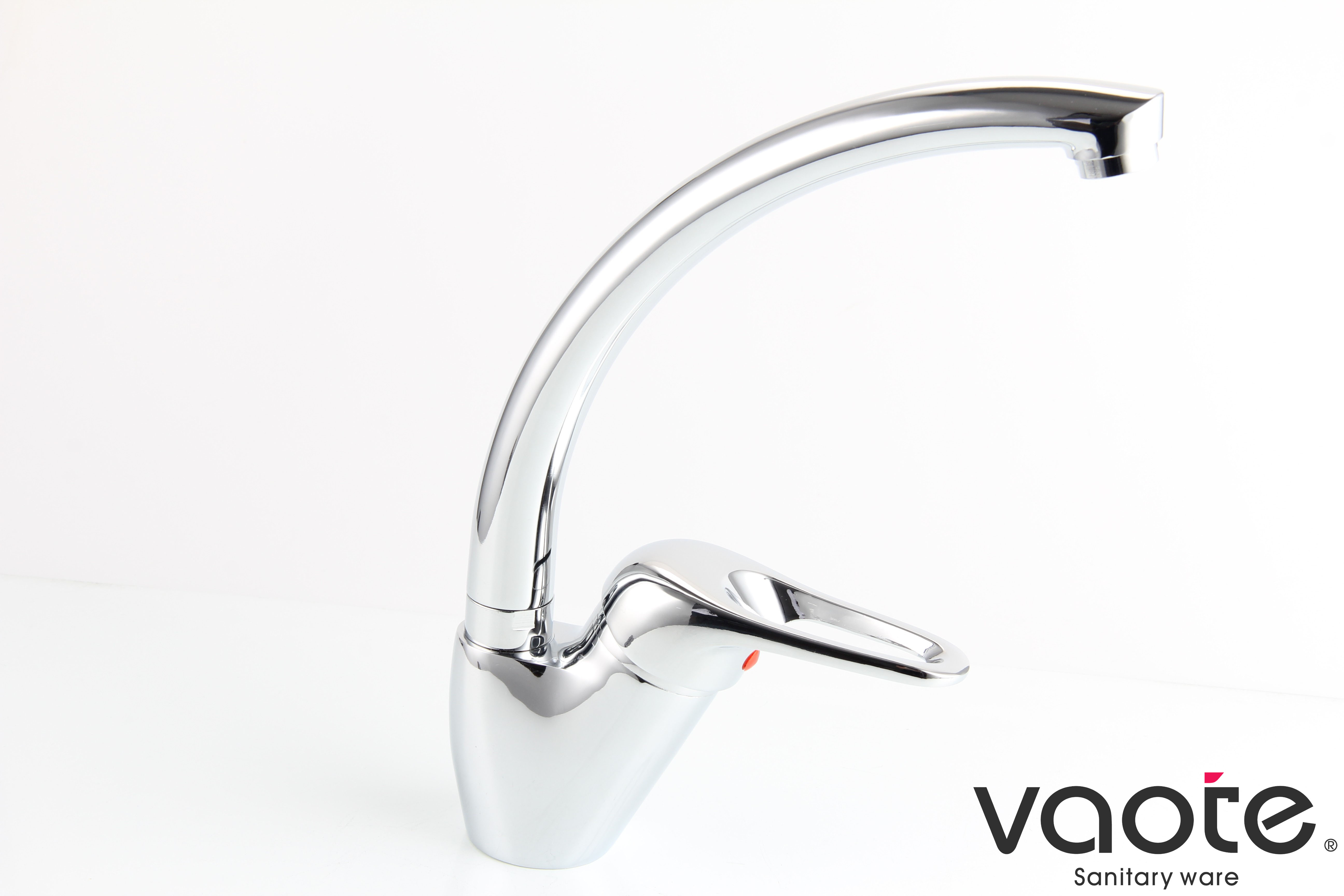 VT12206 sanitary ware high quality deck mounted brass material sink mixer faucet single lever picture