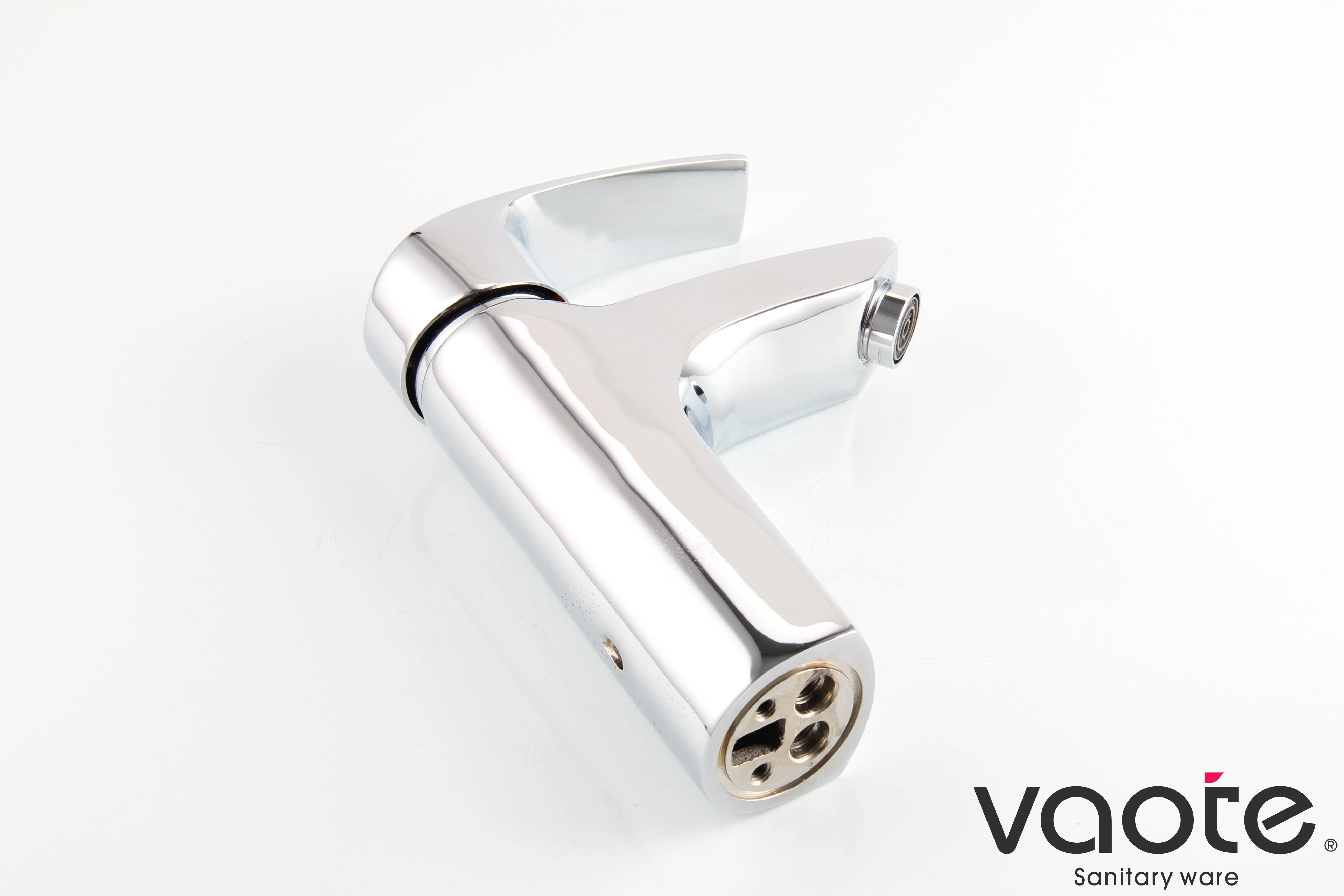 brass material high quality deck mounted basin mixer faucet