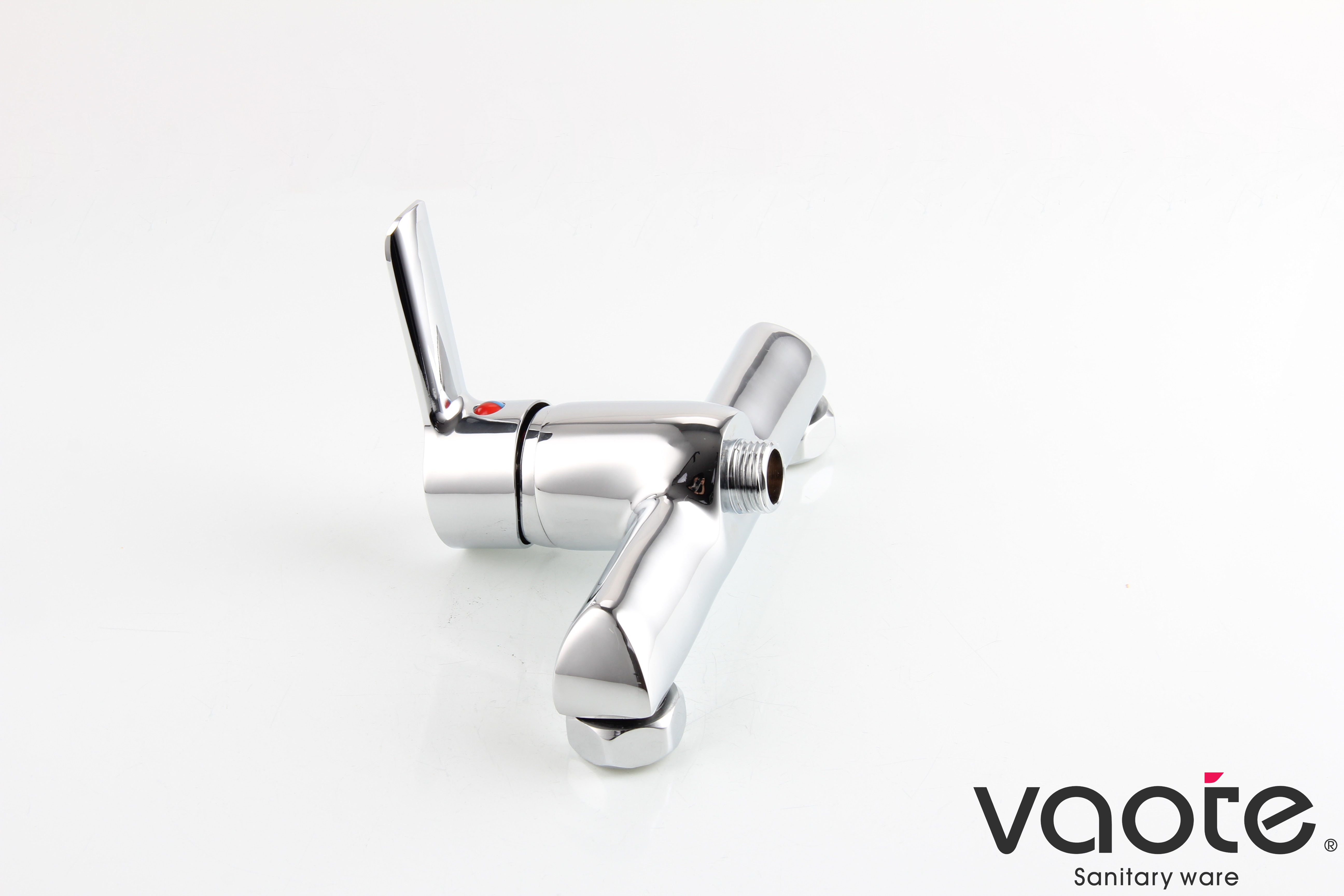 single lever brass body bathroom faucet