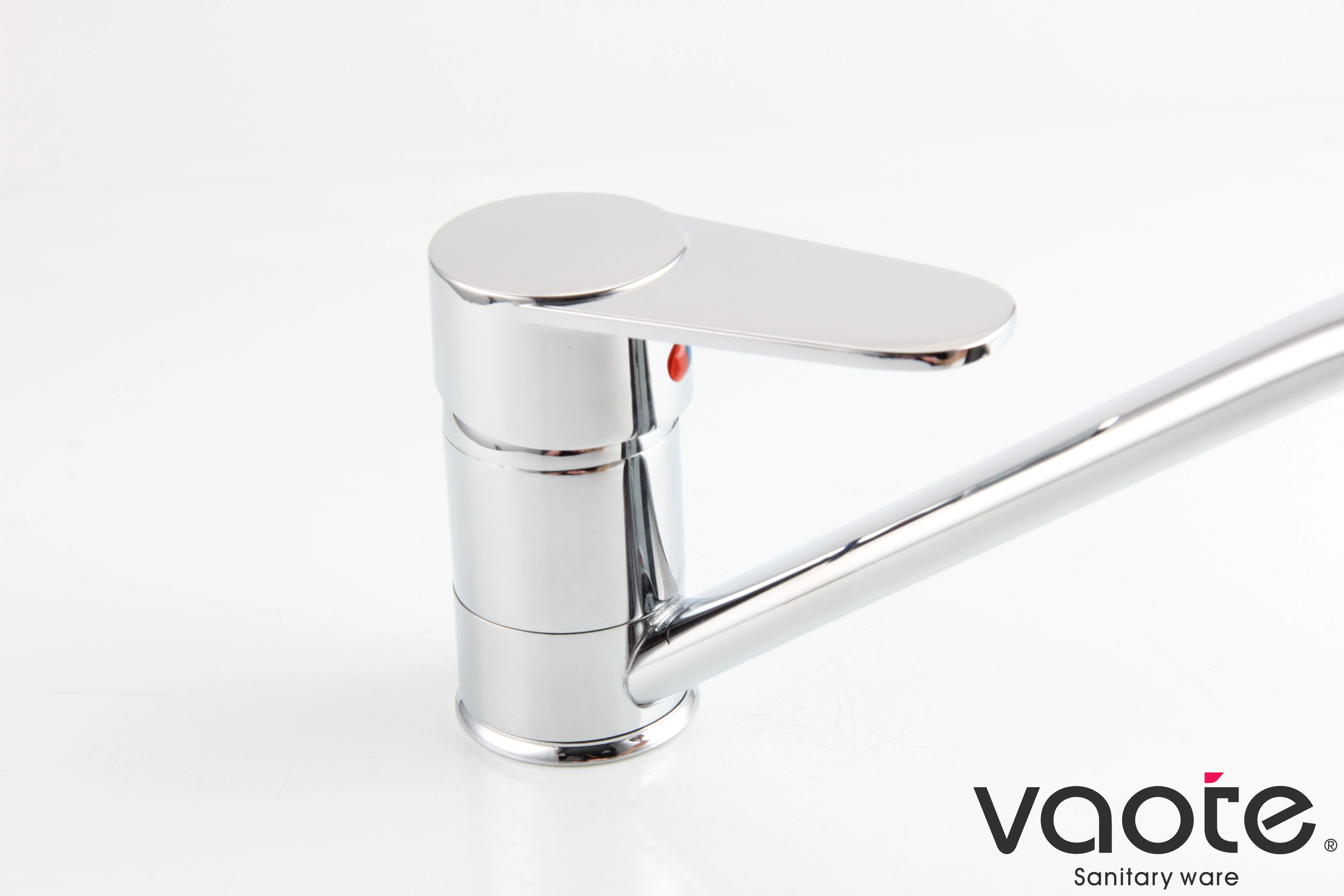single lever sanitary ware deck mounted kitchen mixer faucet