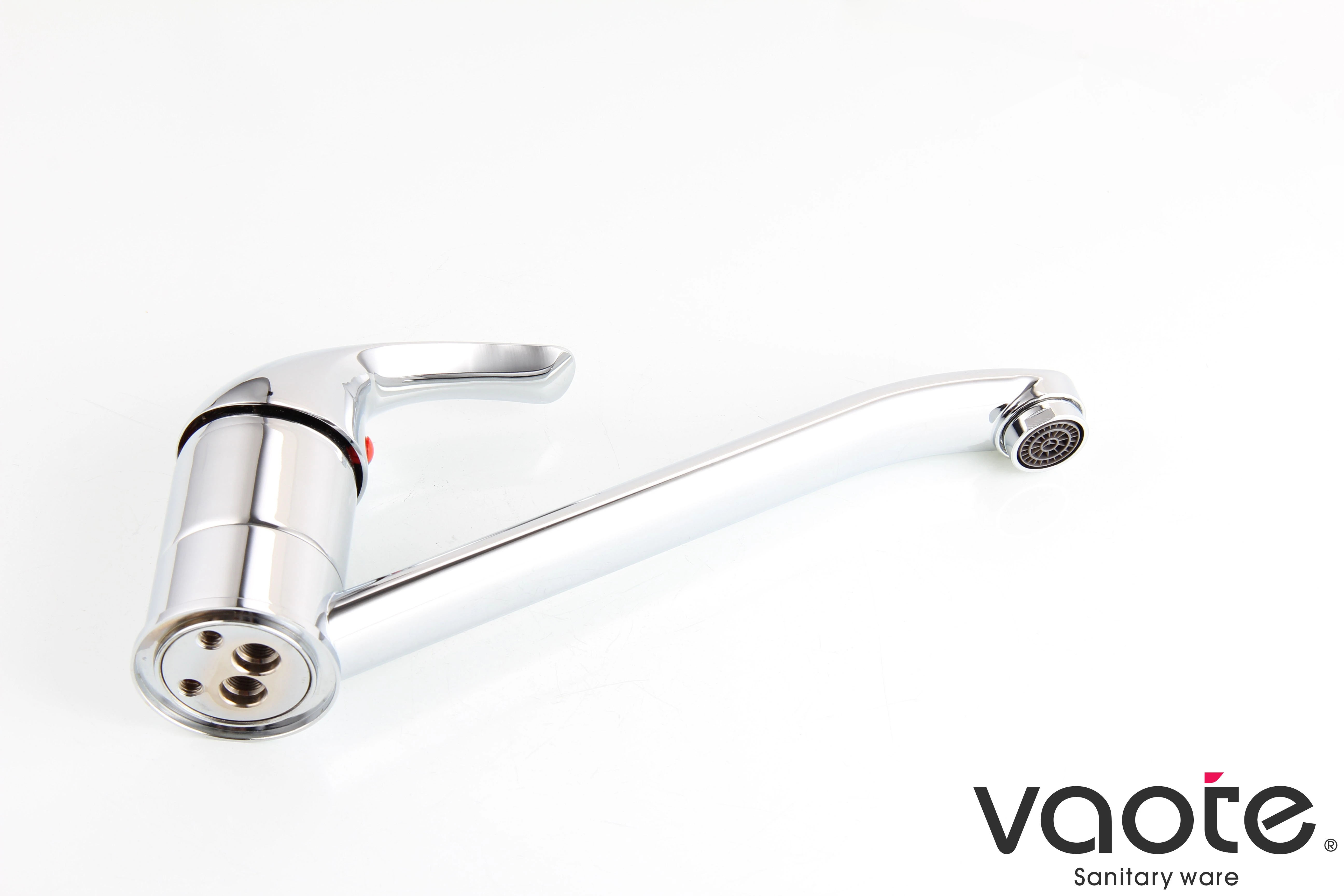 single lever brass body kitchen mixer faucet