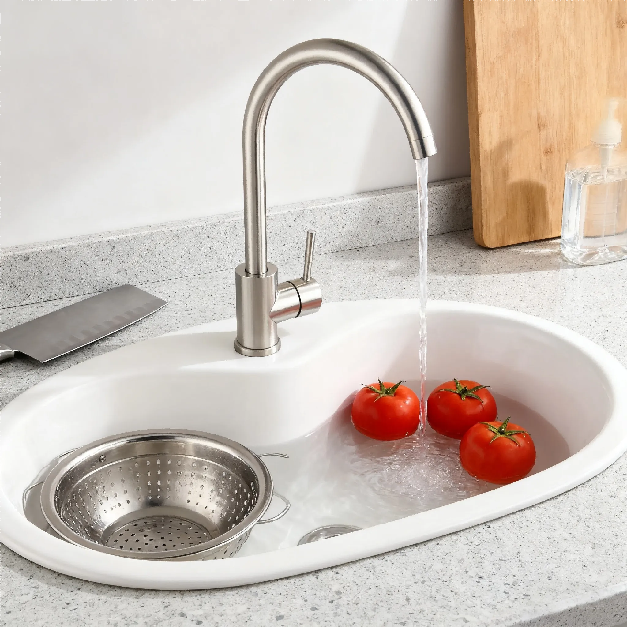 sanitary ware kitchen mixer usage