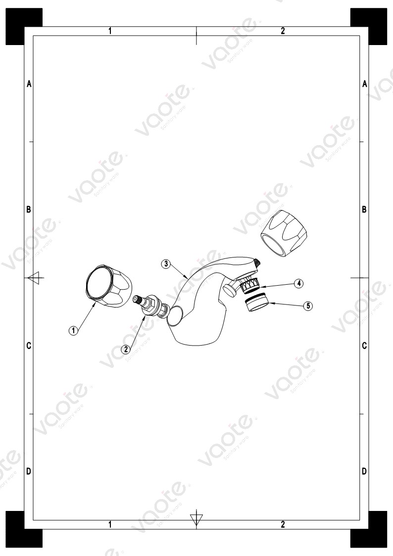 the structure of faucet