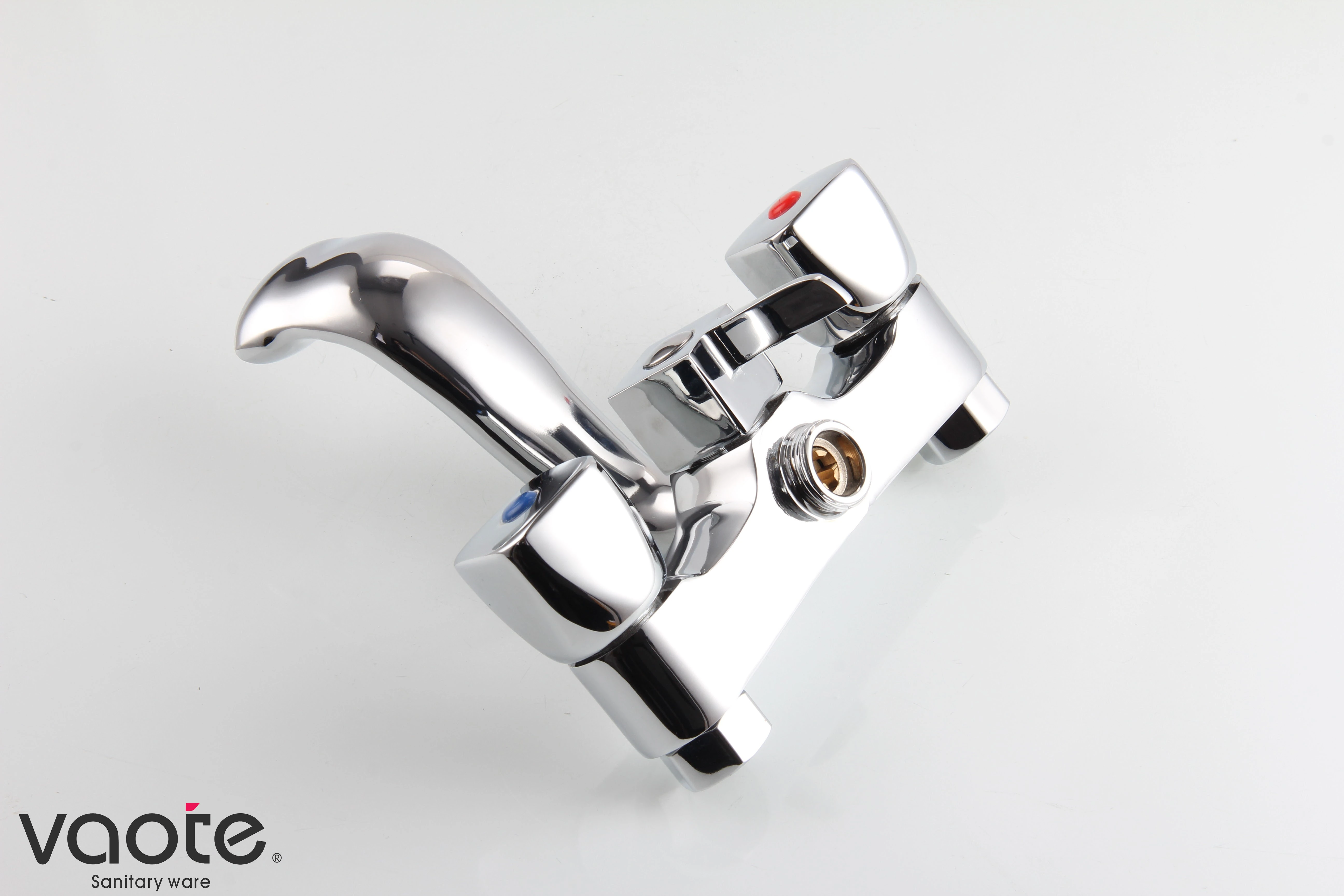 double handle bathroom shower faucet