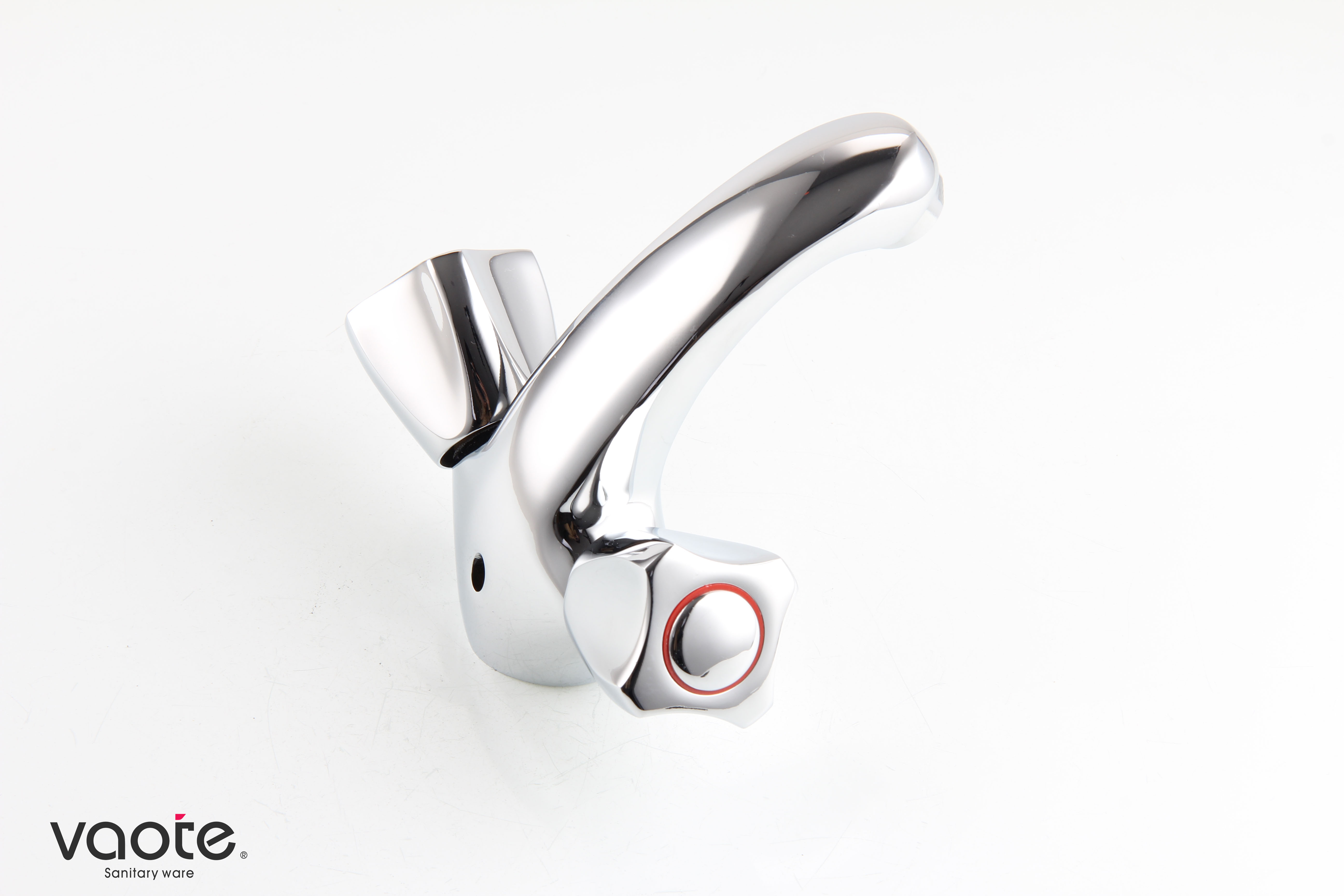 double handle basin mixer
