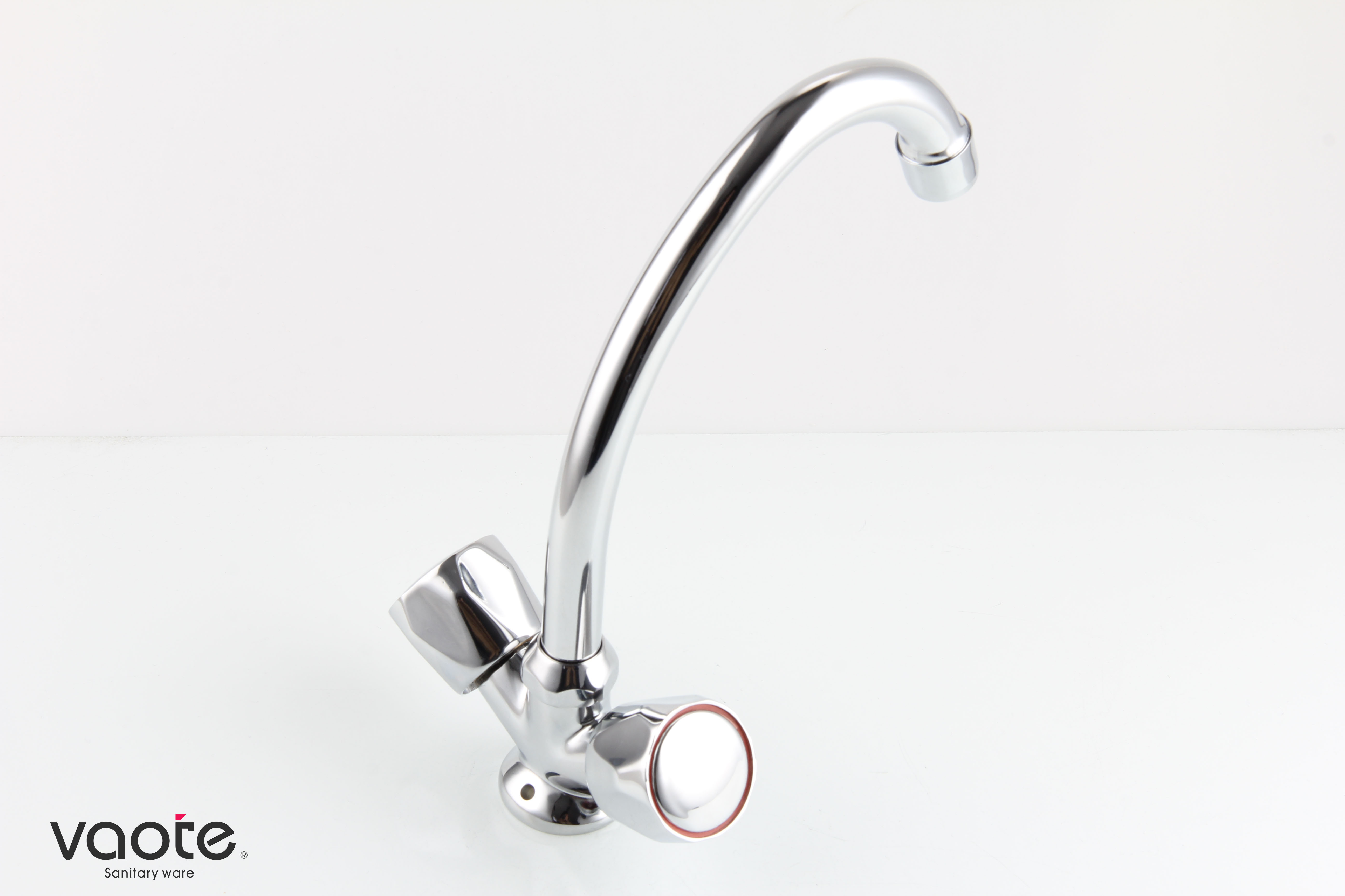 flexible deck mounted kitchen faucet