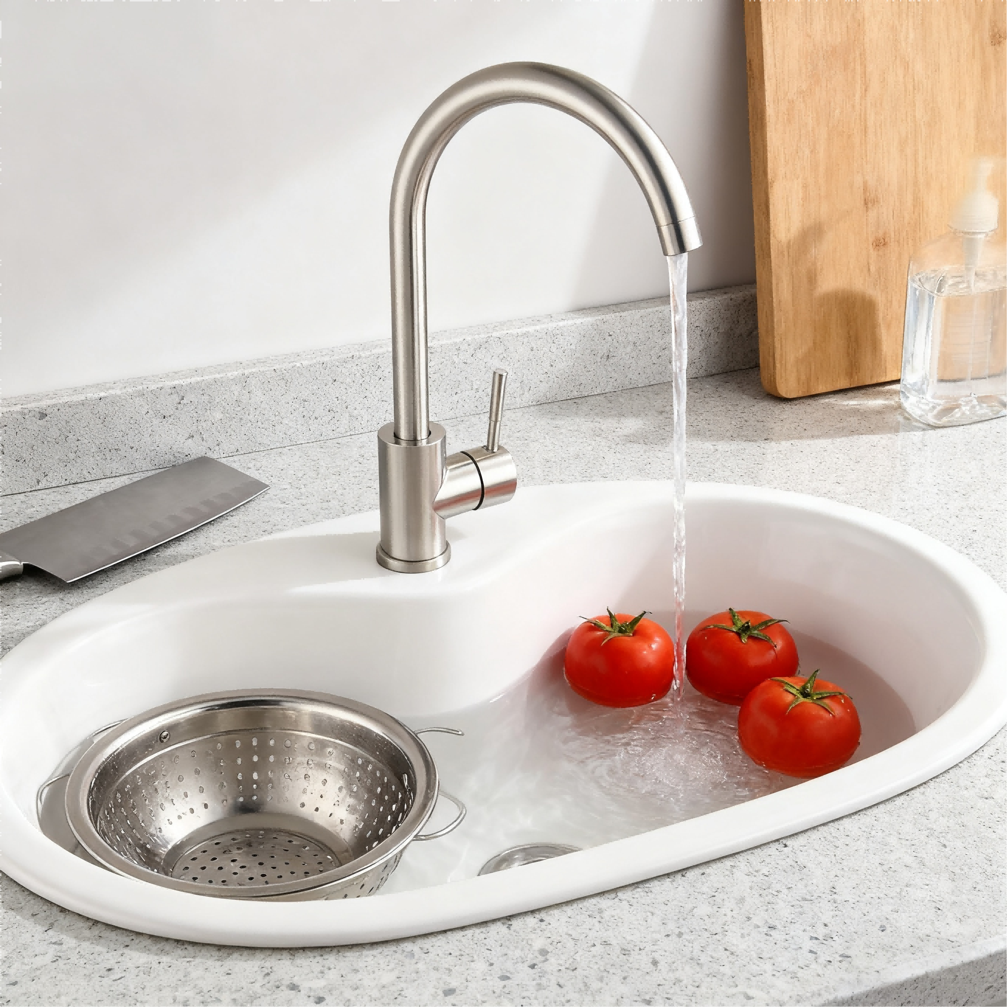 sanitary ware kitchen mixer usage
