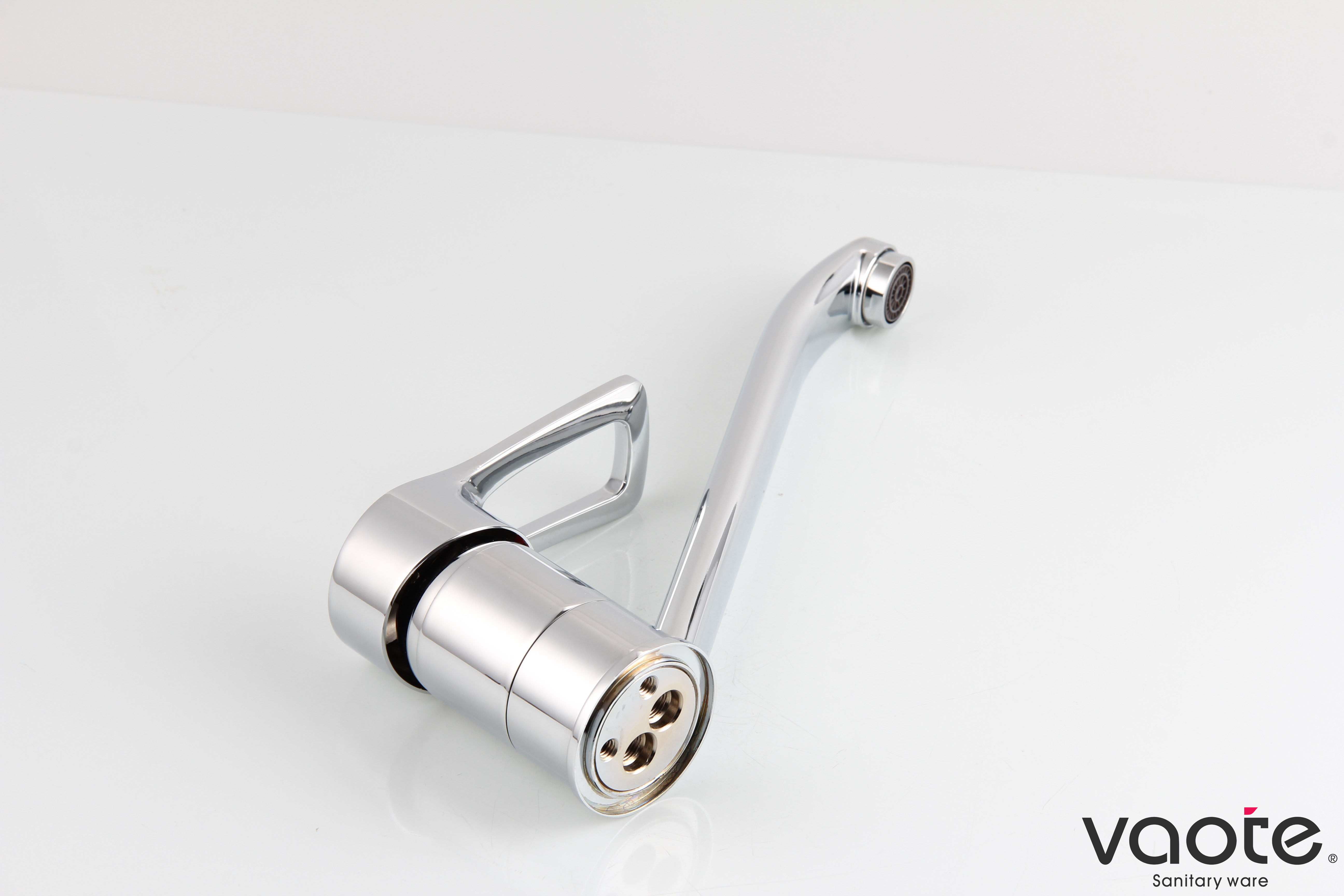 brass material single lever kitchen mixer faucet
