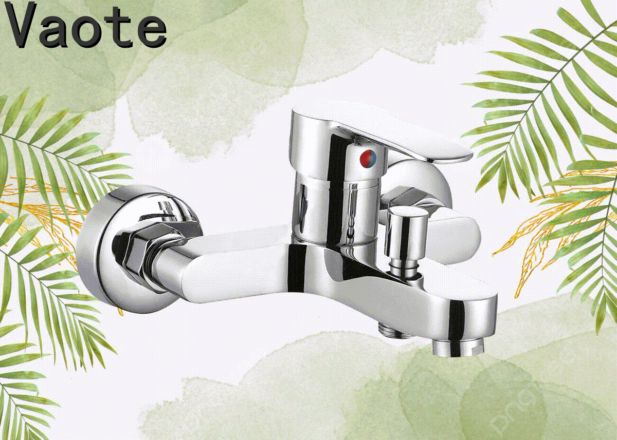 double handle kitchen and bathroom faucet