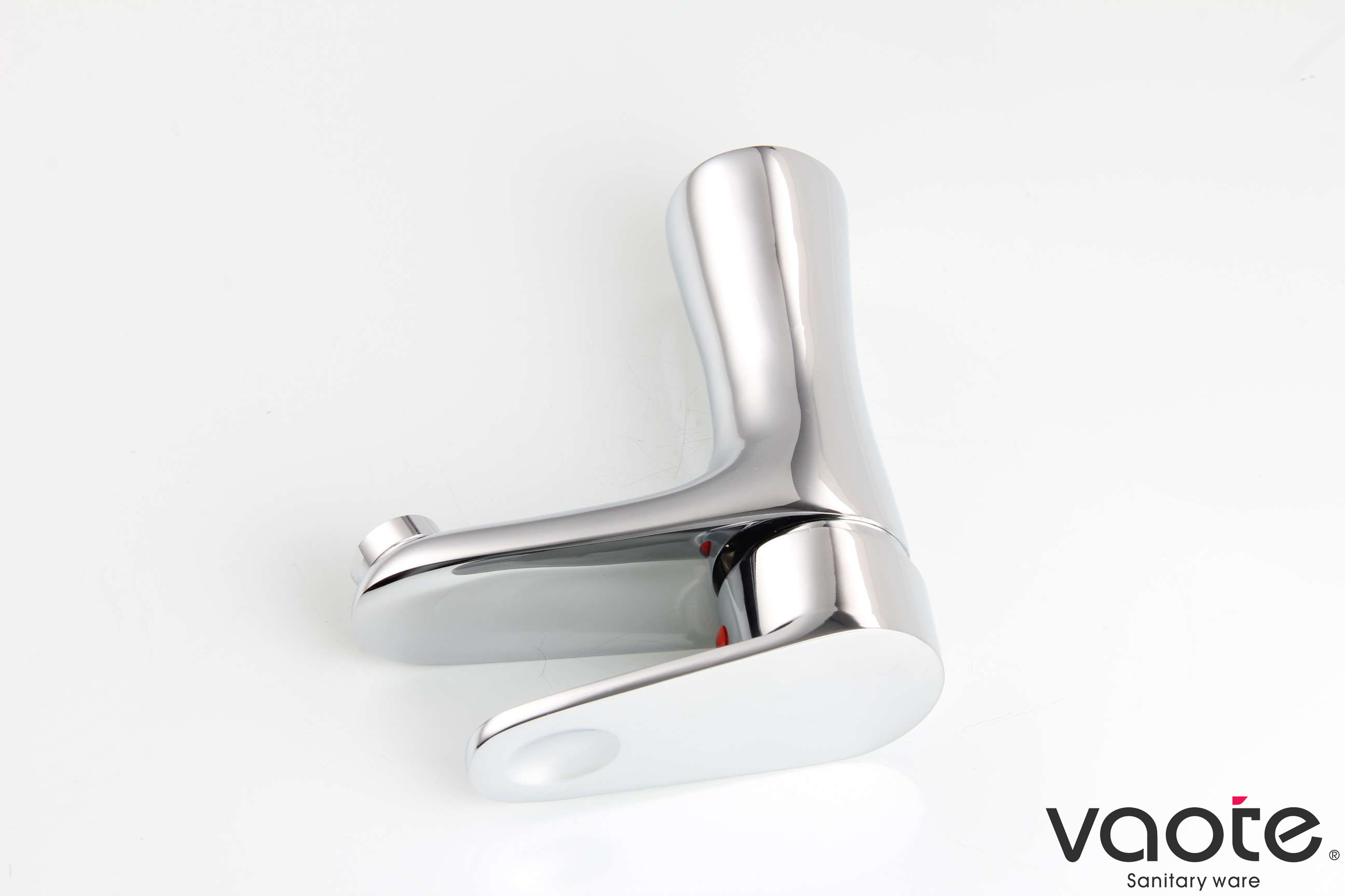 single lever brass material ceramic cartridge wash basin mixer faucet