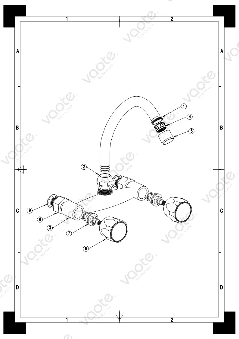 the structure of faucet