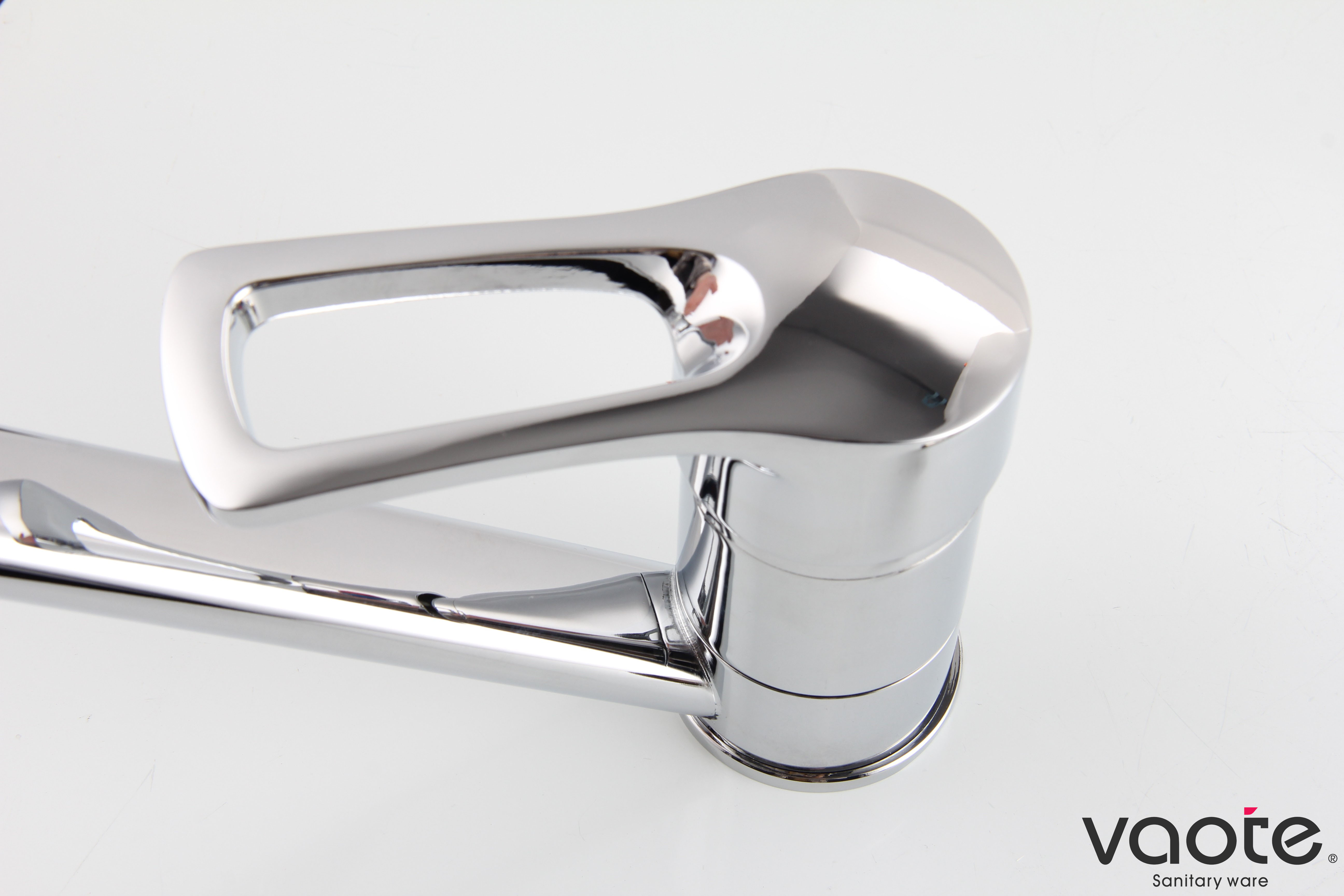 brass material single lever kitchen mixer faucet