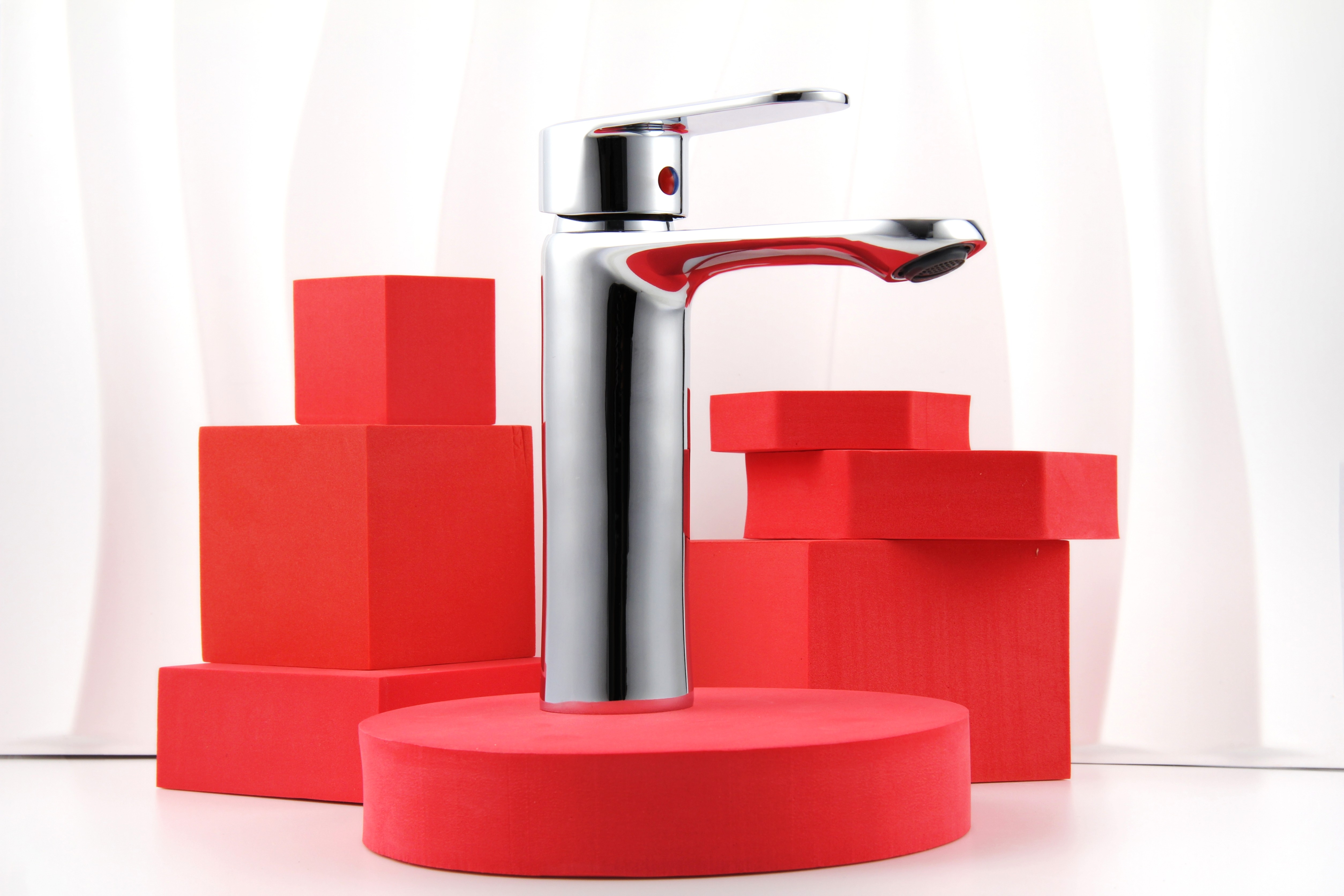 building material use in bathroom of basin mixer
