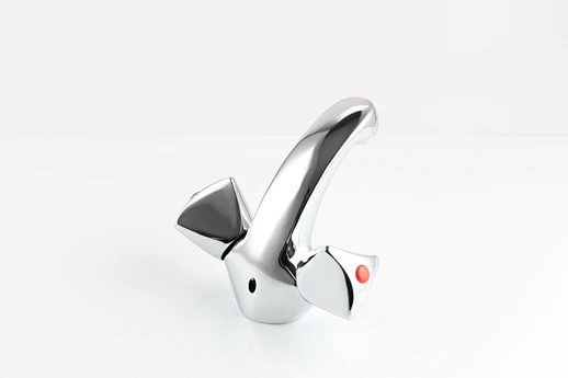 double handle basin mixer