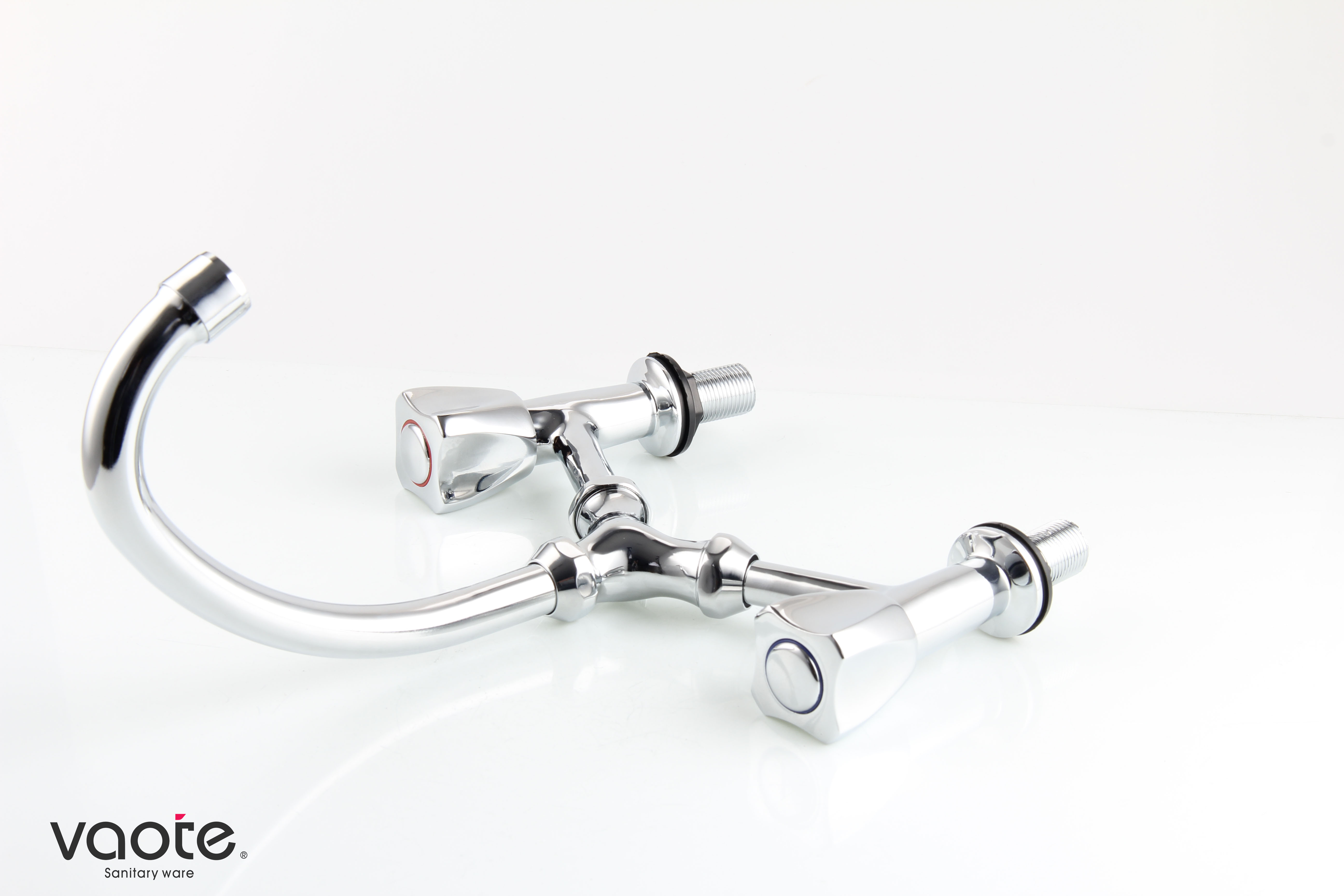 sanitary ware double handle faucet