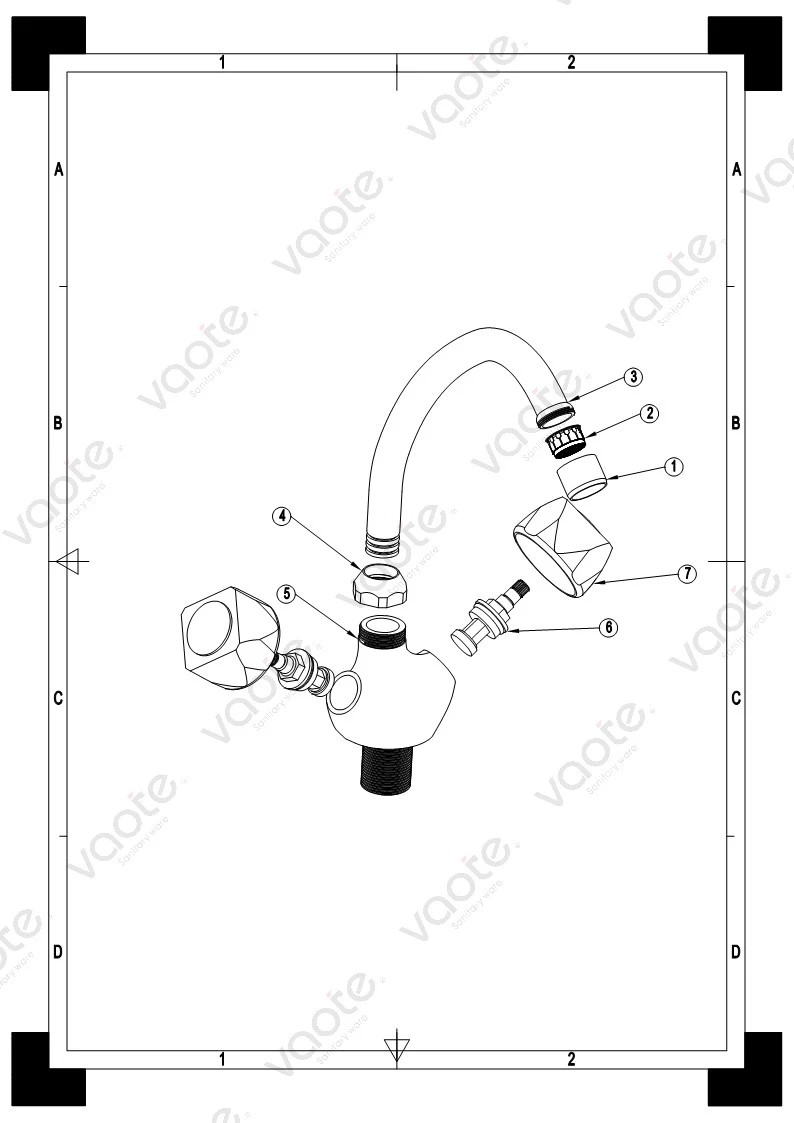 structure of faucet