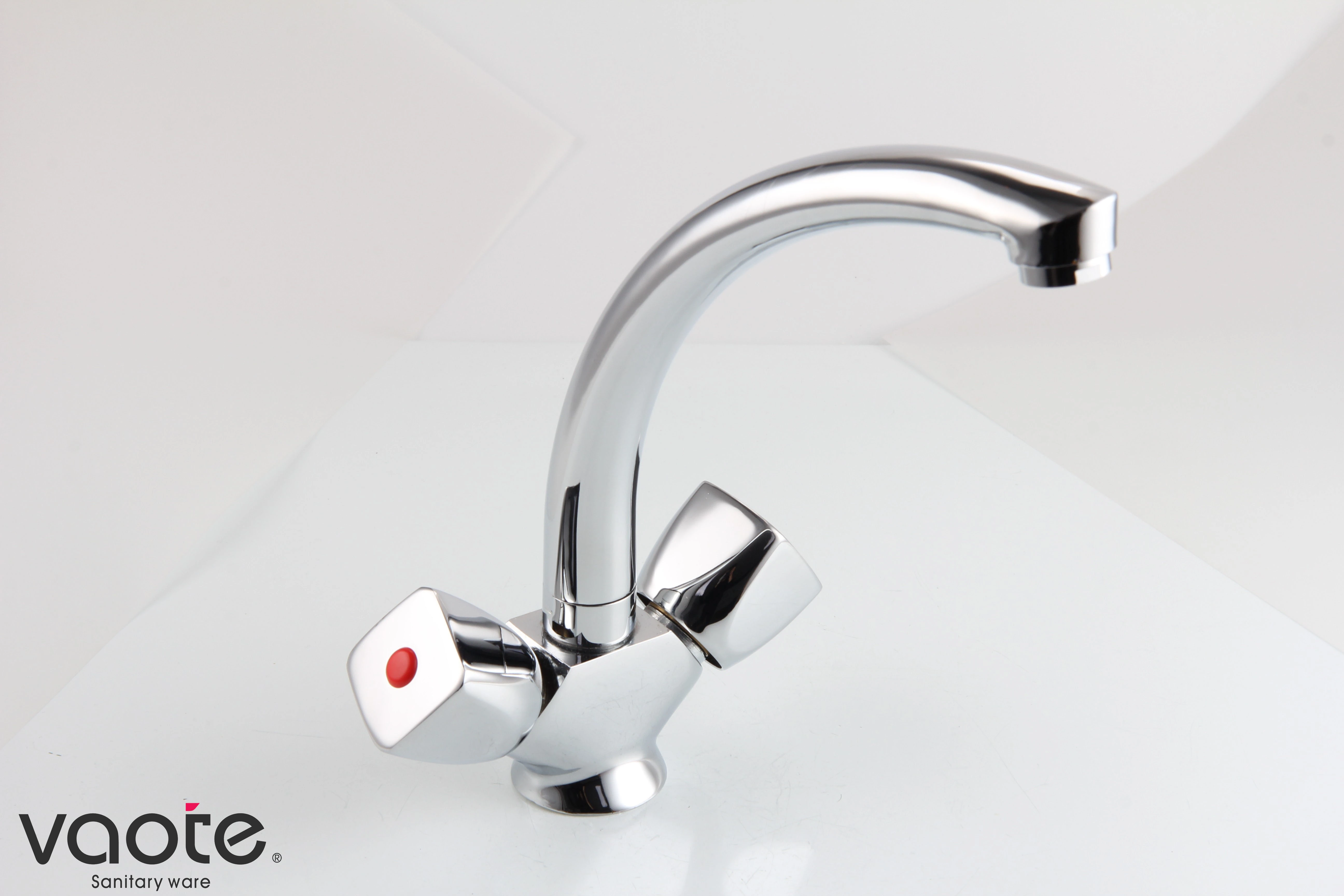 deck mounted sanitary ware faucet