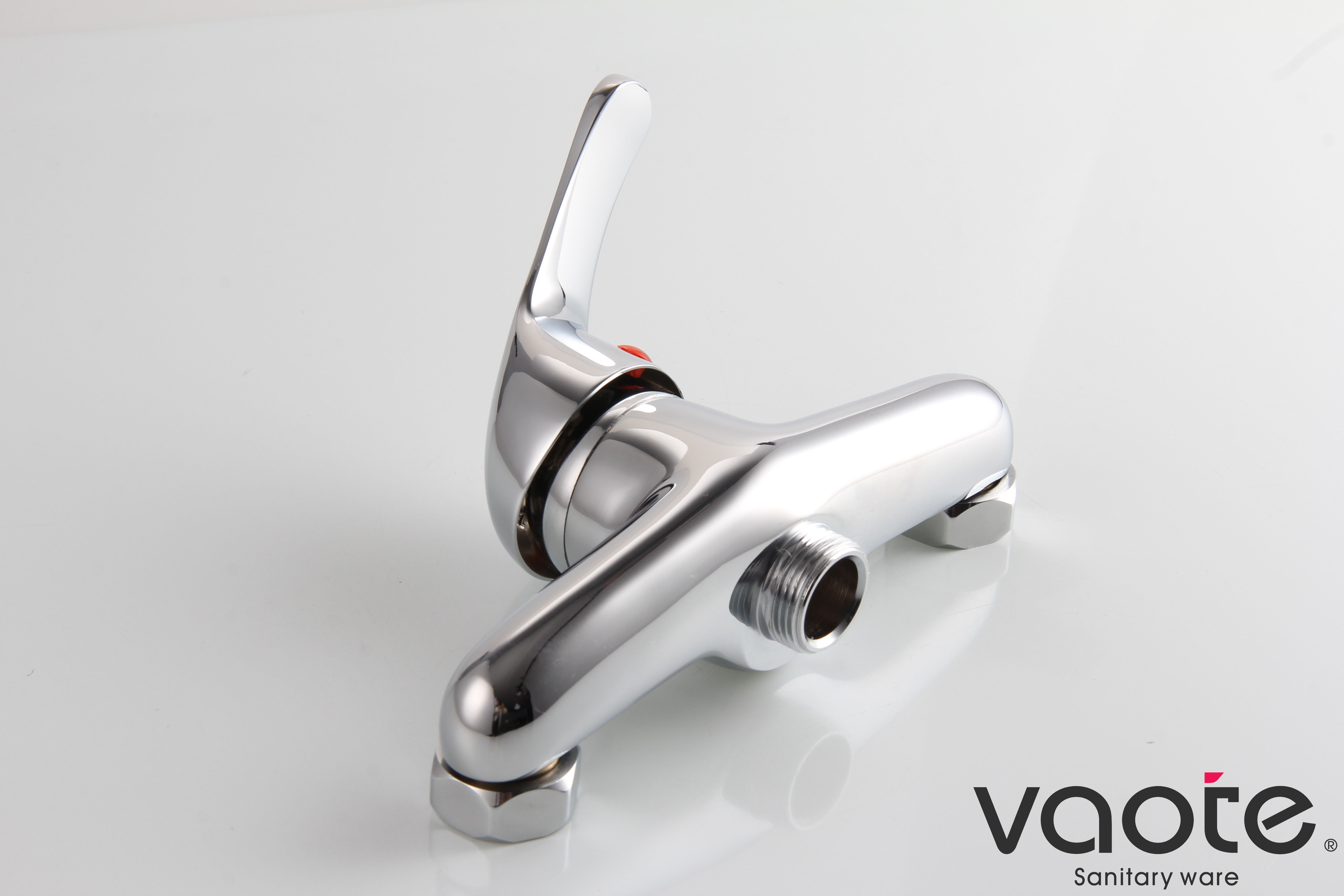 brass material wall mounted kitchen faucet