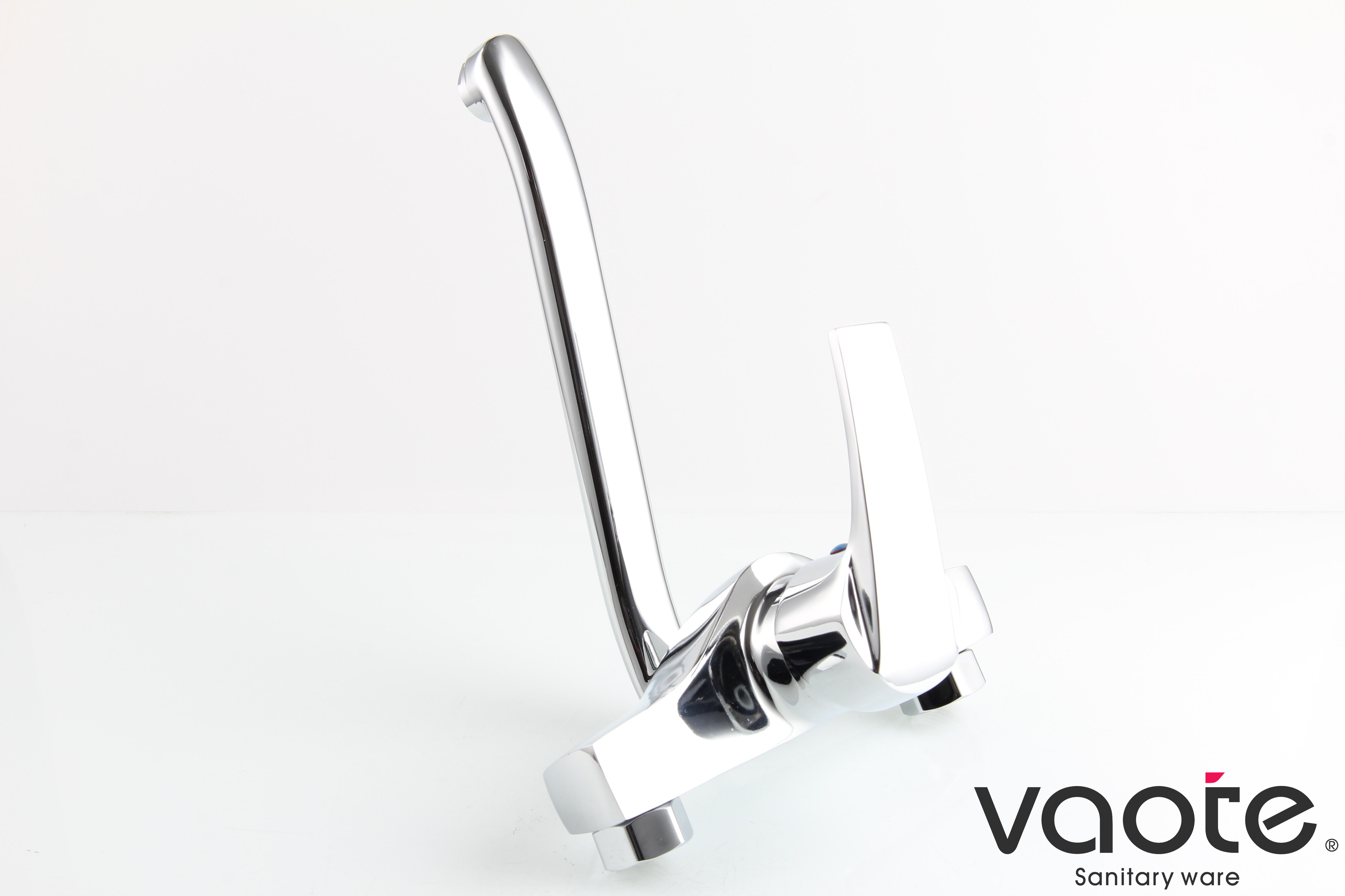 VT12402 kitchen faucet wall mounted mixer brass material Vaote modern kitchen taps building material description