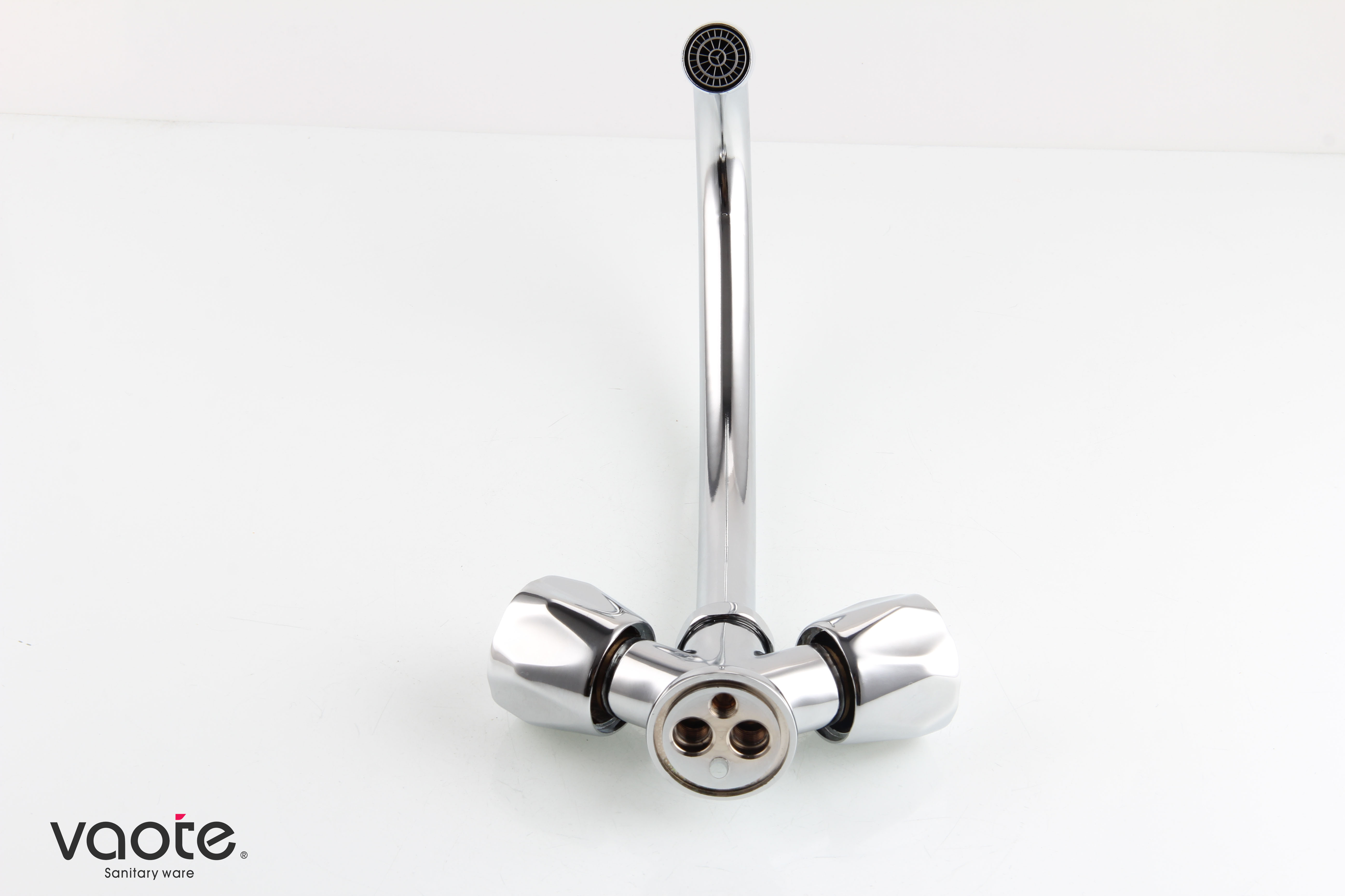 flexible deck mounted kitchen faucet