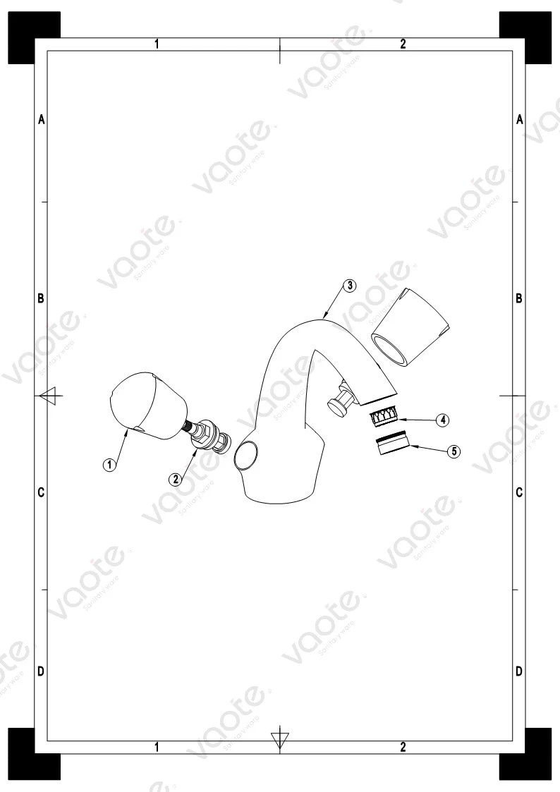 the structure of faucet