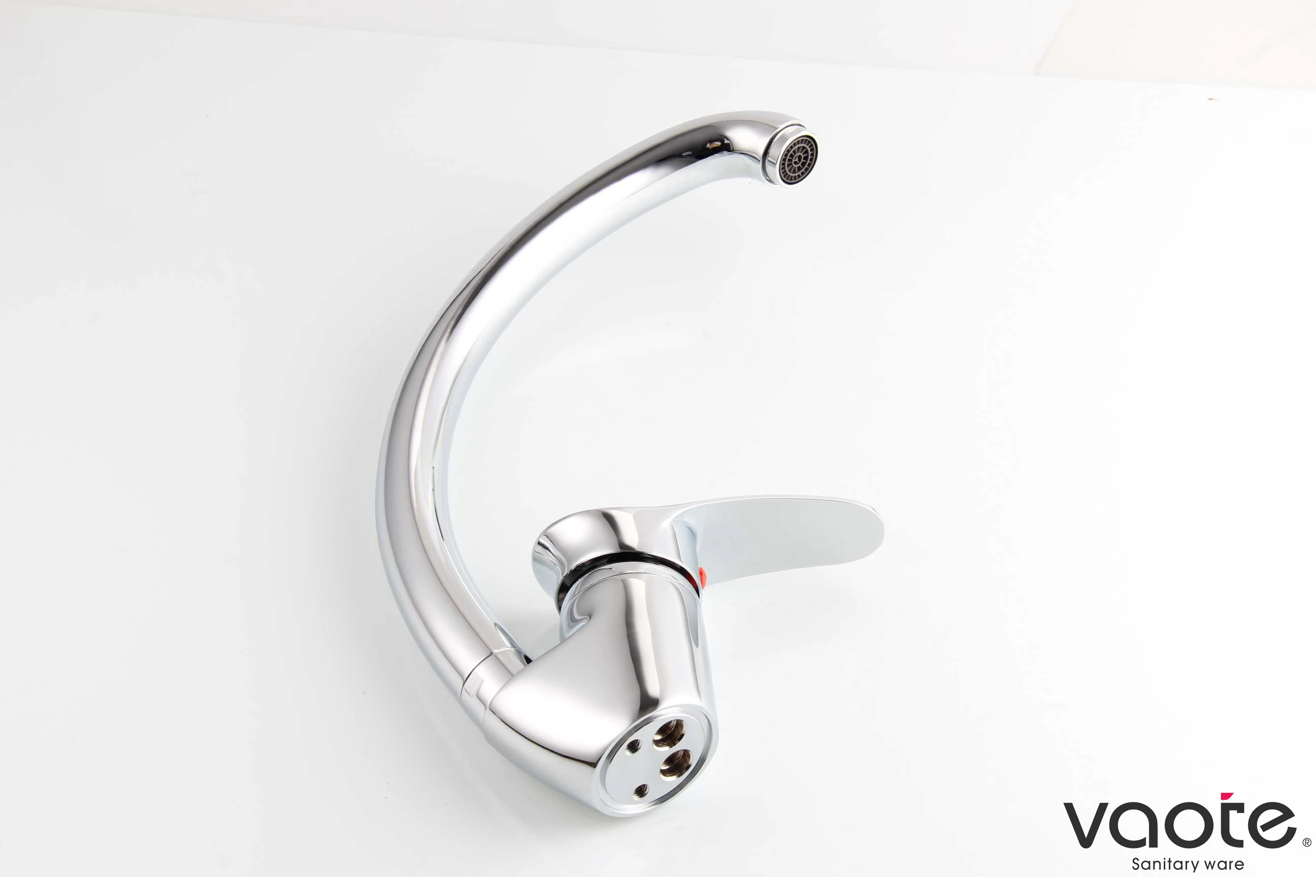 Vaote VT11406 sanitary ware single lever deck mounted brass material high quality sink mixer faucet picture