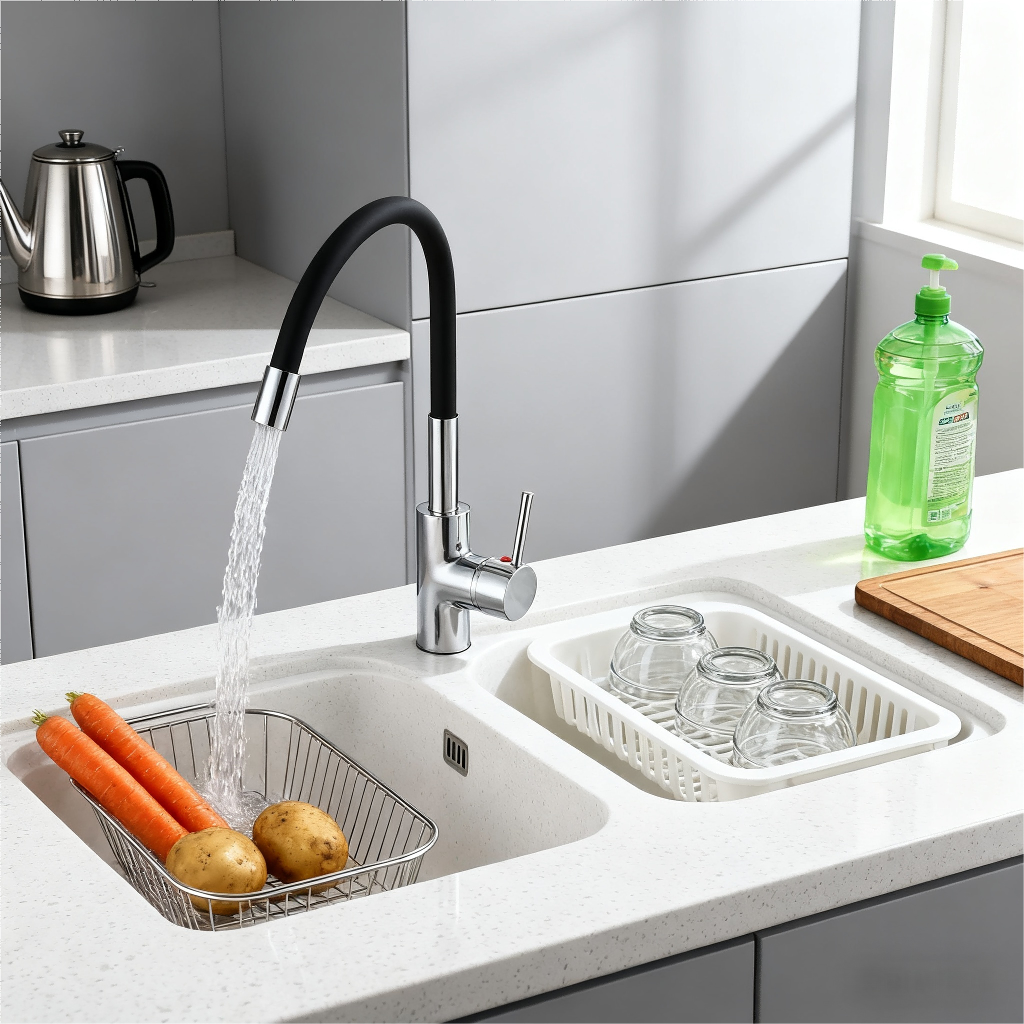 sanitary ware kitchen mixer usage