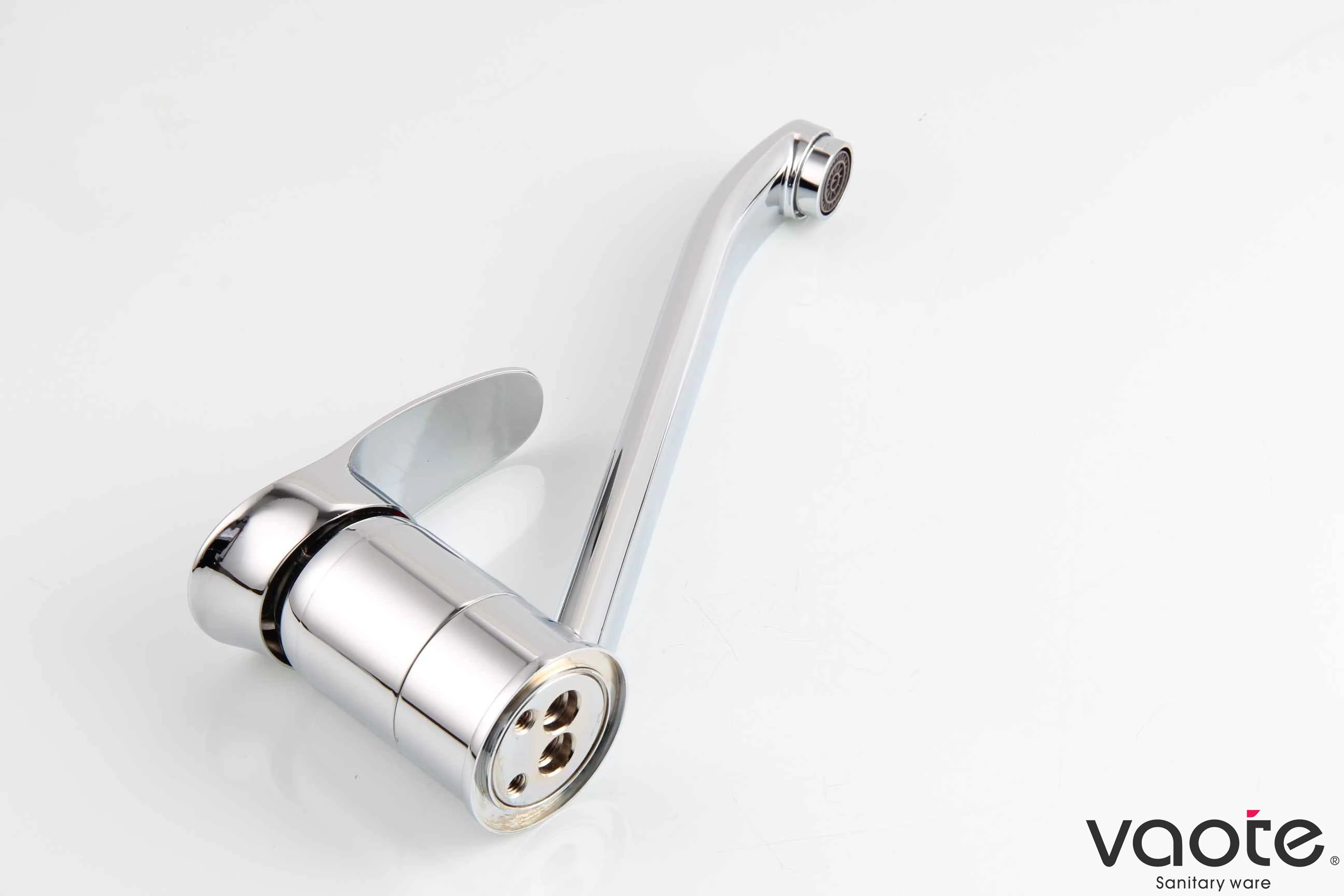 kitchen deck mounted single lever sink faucet